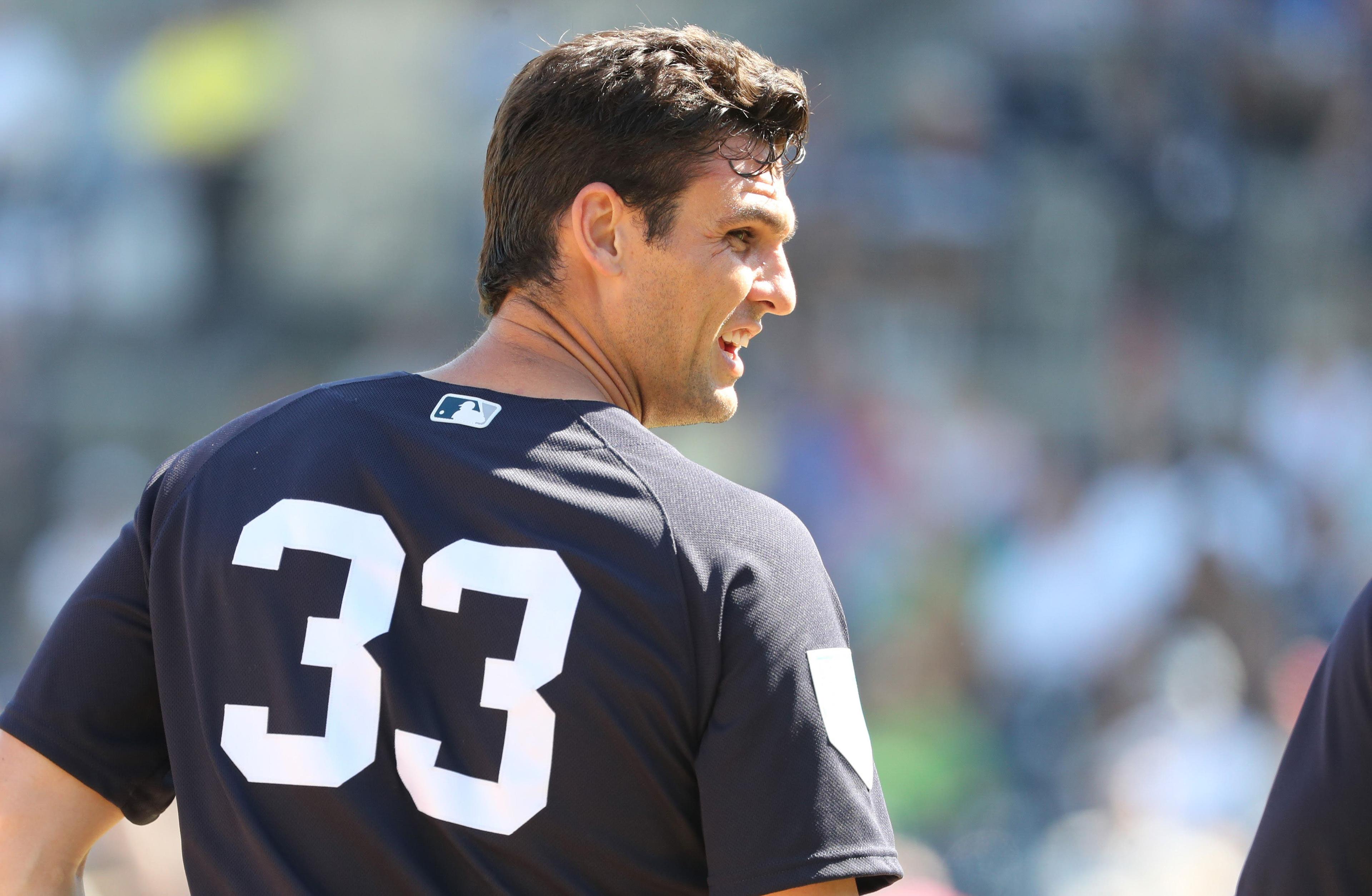 New York Yankees first baseman Greg Bird at George M. Steinbrenner Field. / Kim Klement/USA TODAY Sports