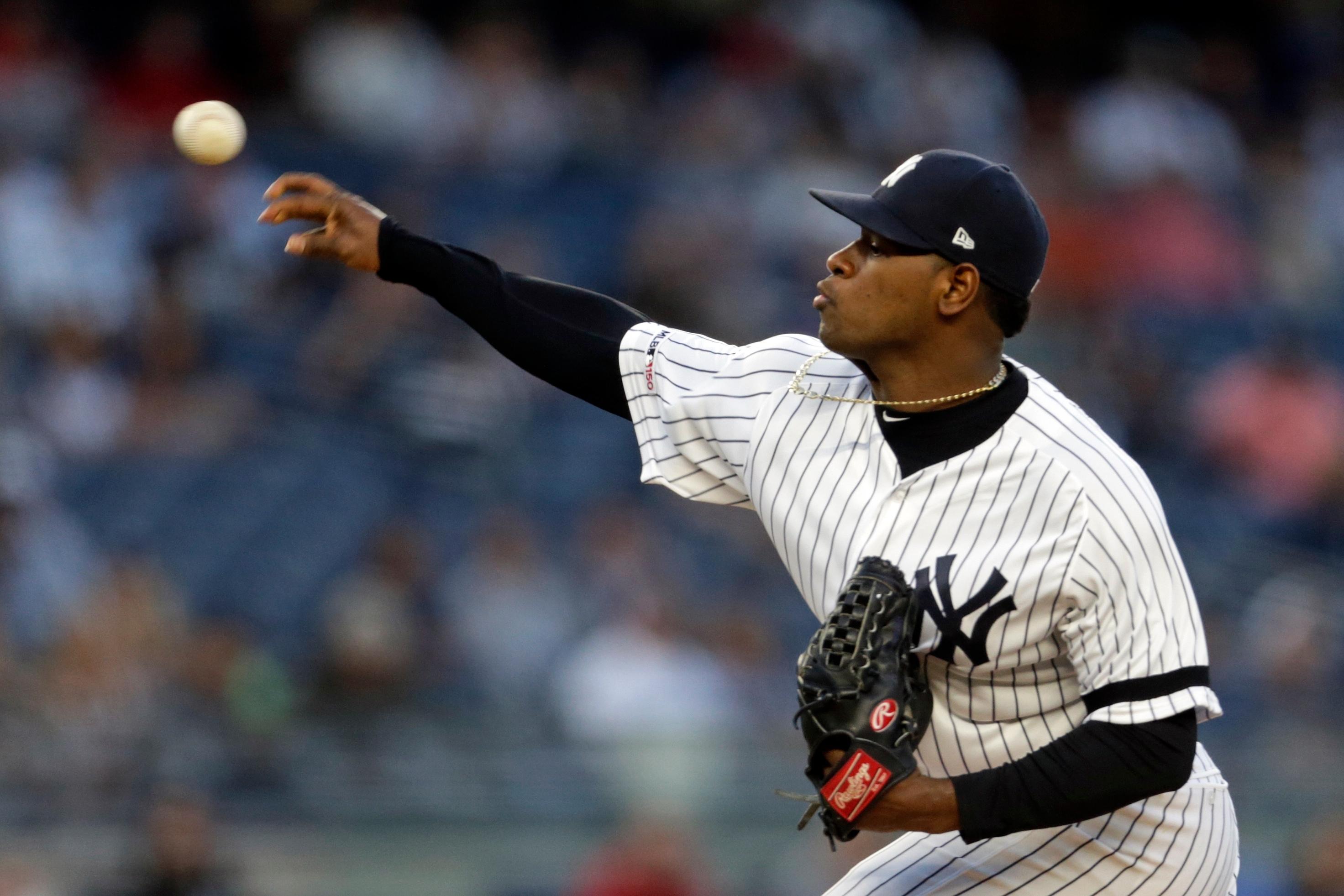 Here's how Luis Severino pitched in his first Yankees start of 2019