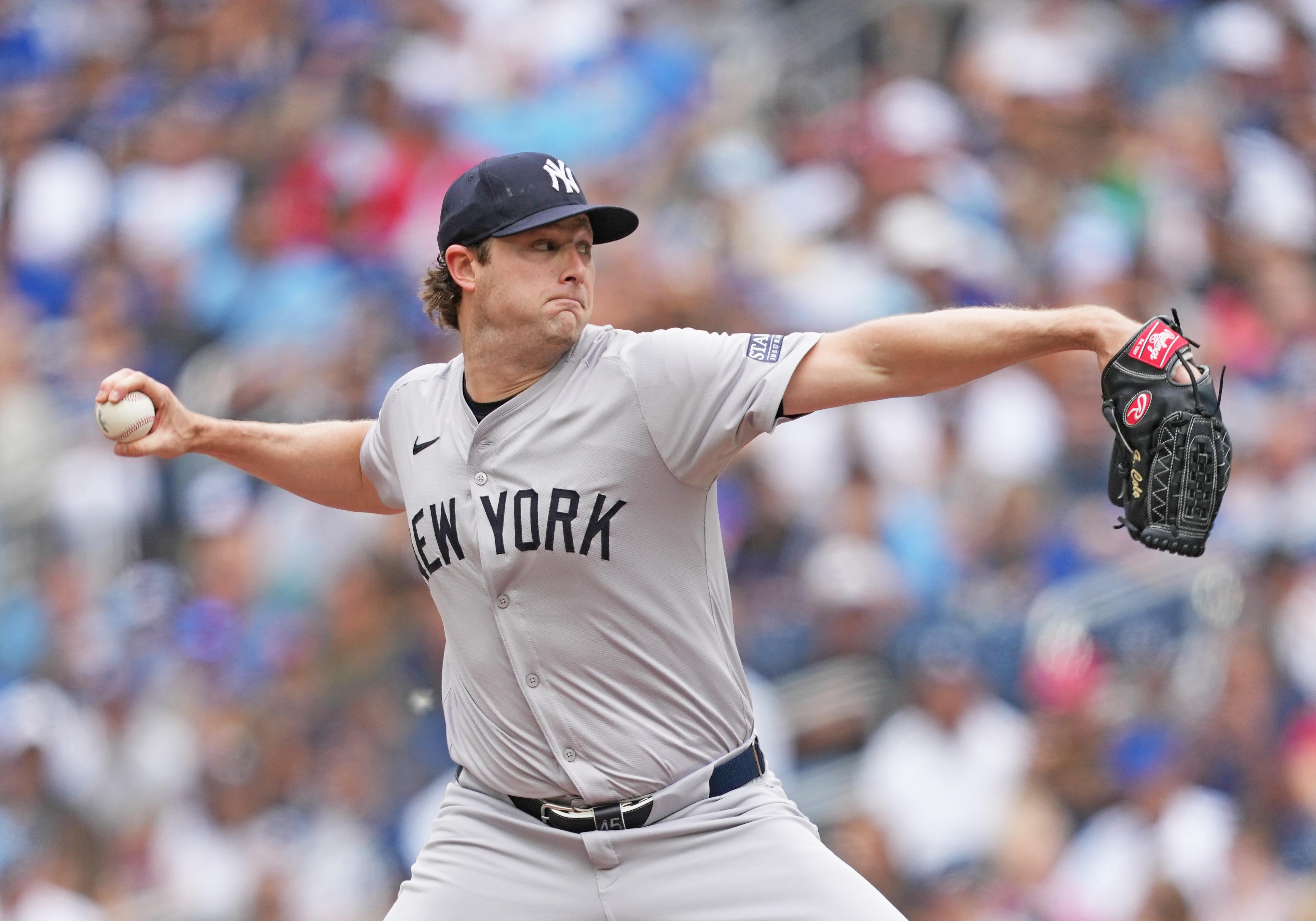 Gerrit Cole rebounds from Mets start as Yankees split Blue Jays series with 8-1 win