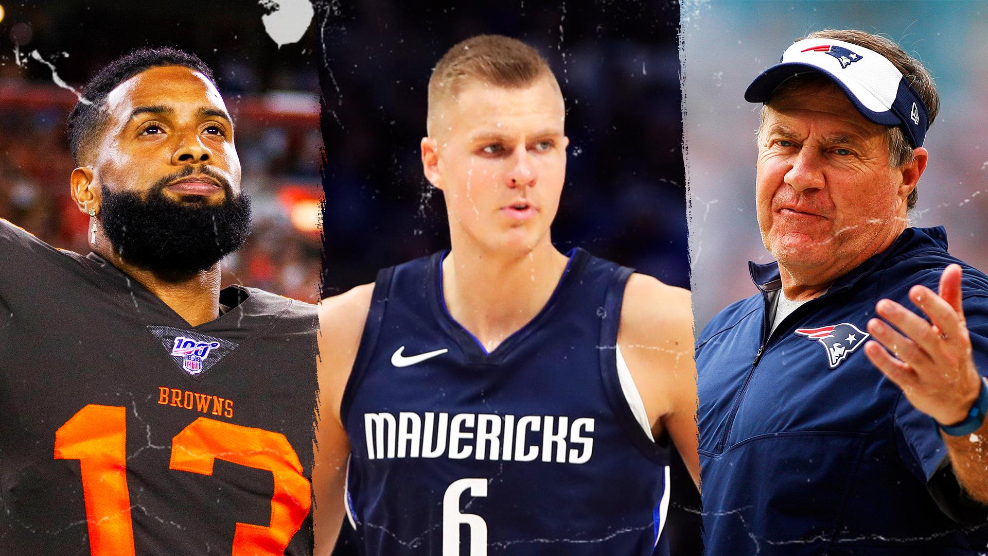 Odell Beckham Jr./Kristaps Porzingis/Bill Belichick