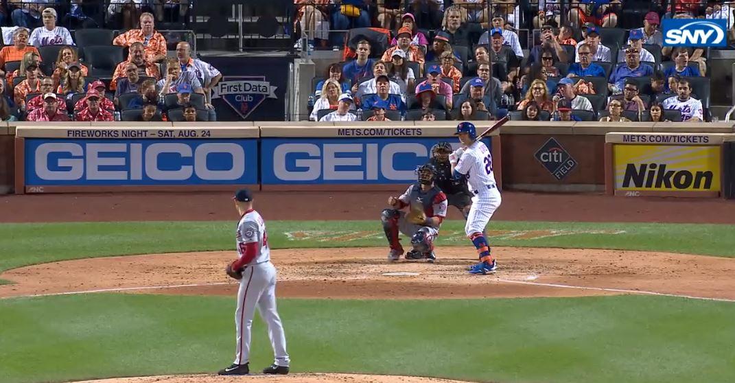 WATCH: JD Davis and Wilson Ramos hit back-to-back home runs as Mets face Nats