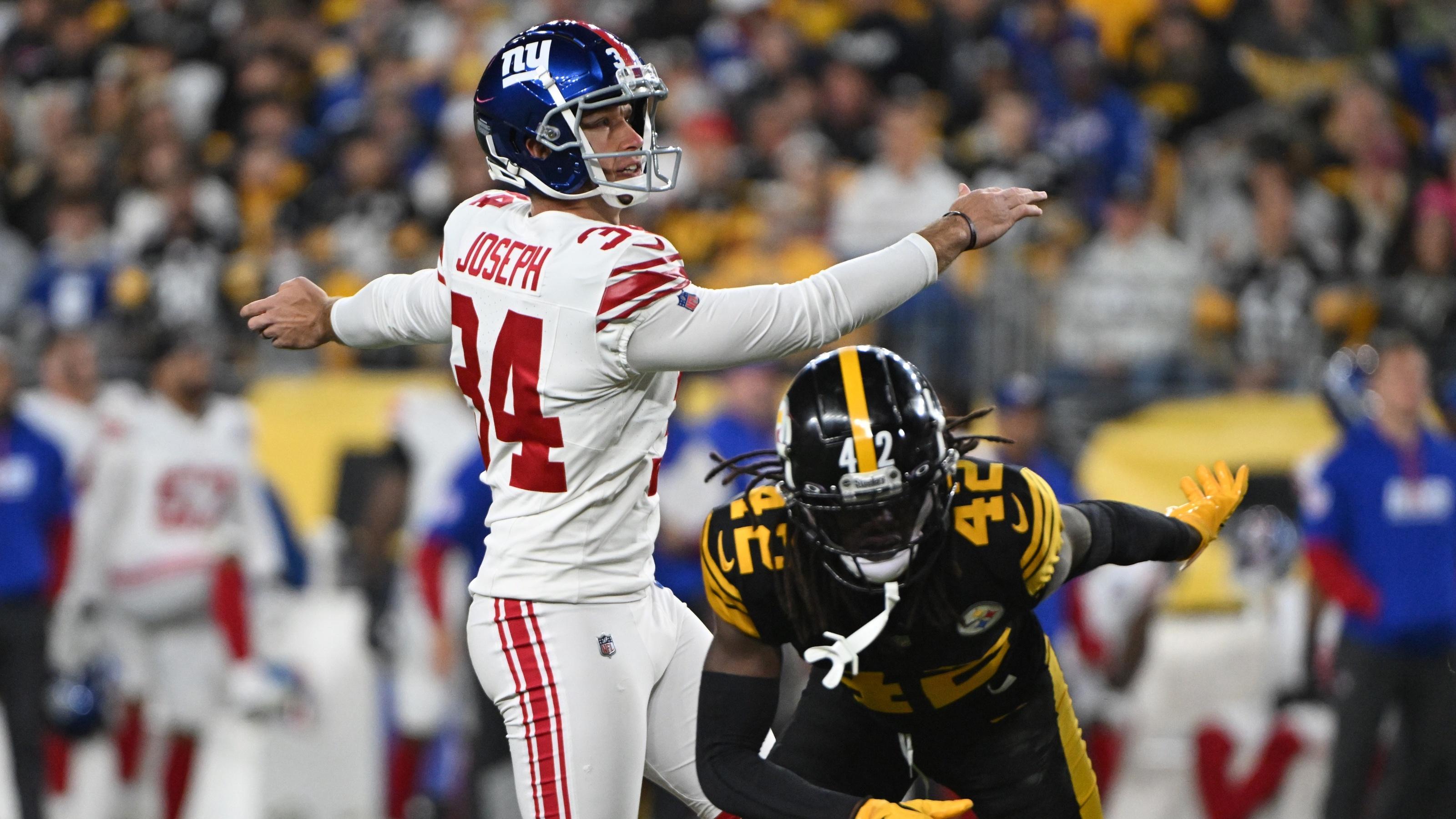 Giants place K Greg Joseph on IR