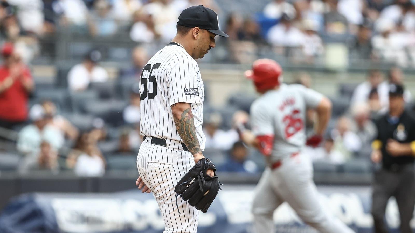 Yankees blown out by Cardinals, 14-7, lose rubber game