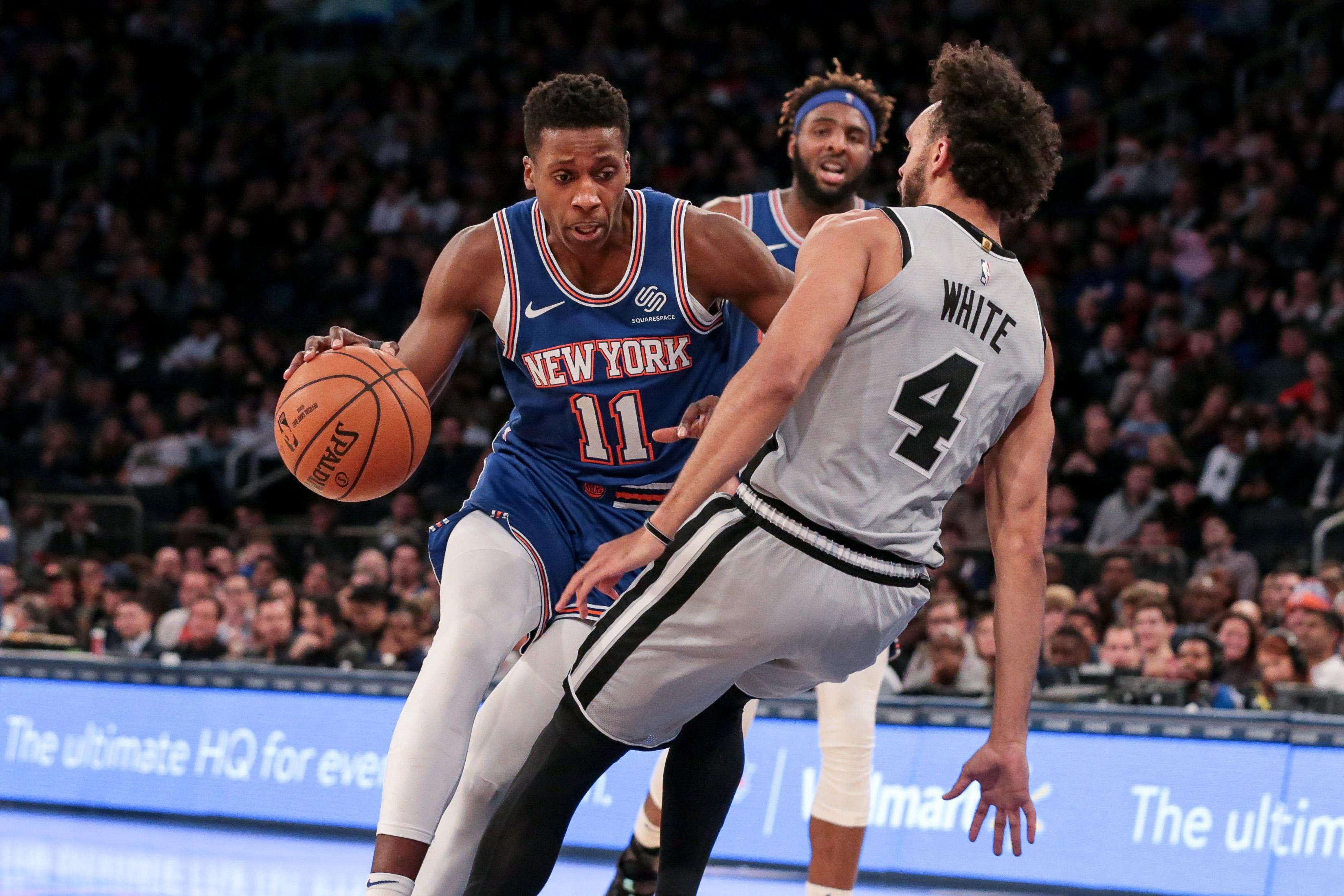 Knicks Takeaways from Saturday's 111-104 loss to Spurs, including Frank Ntilikina's great defensive night