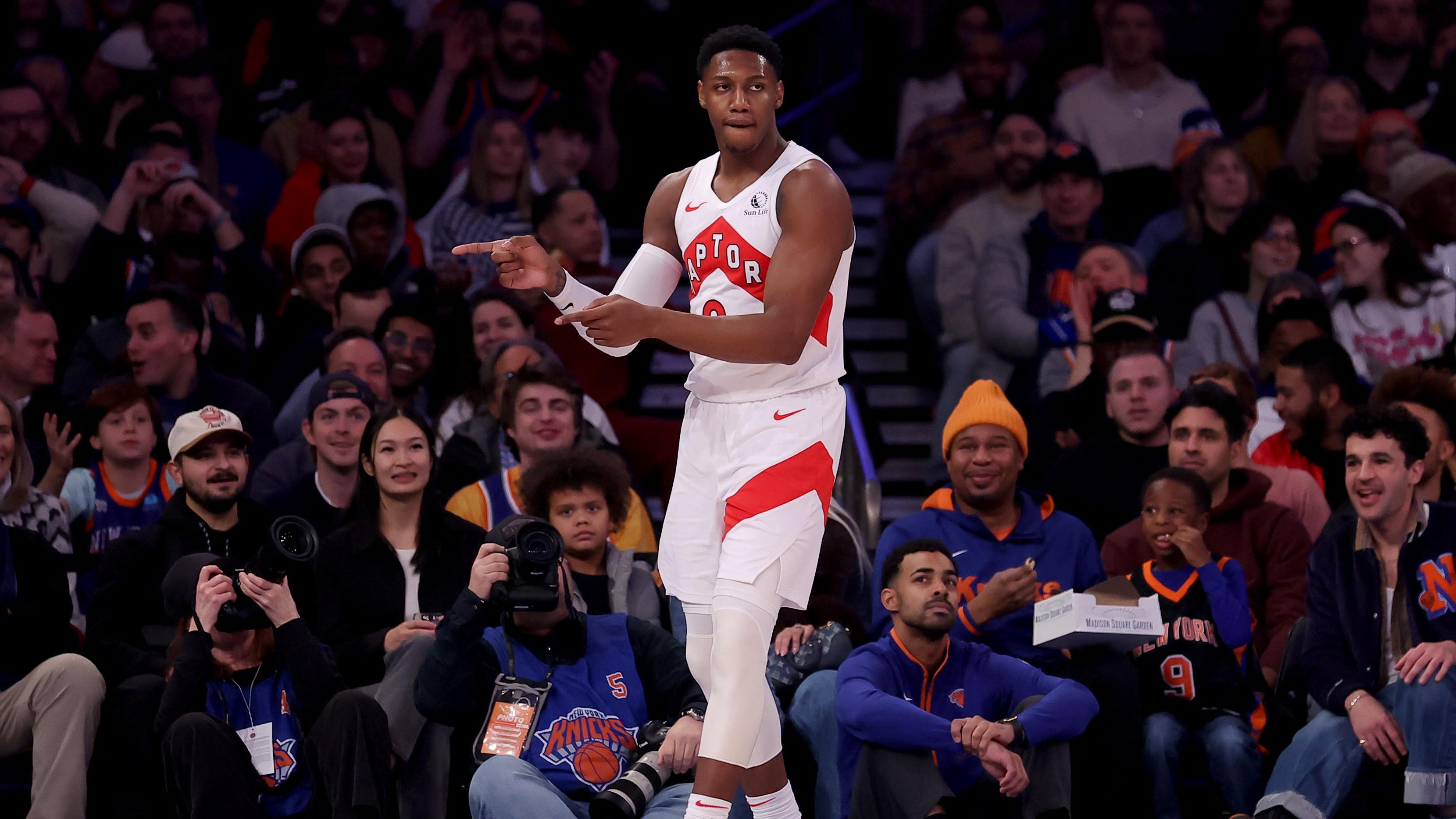 RJ Barrett proud to have helped build something with Knicks before Raptors trade