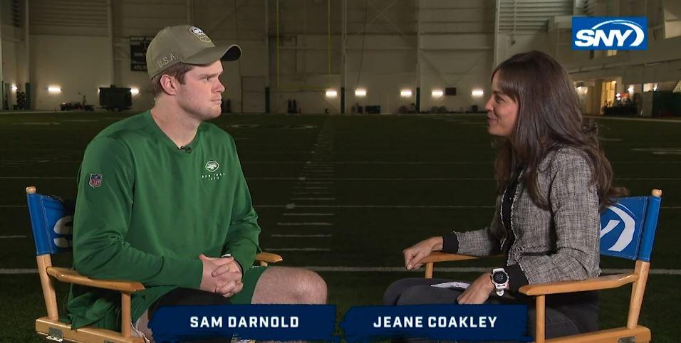 WATCH: SNY's Jeane Coakley and Sam Darnold discuss his relationship with Adam Gase