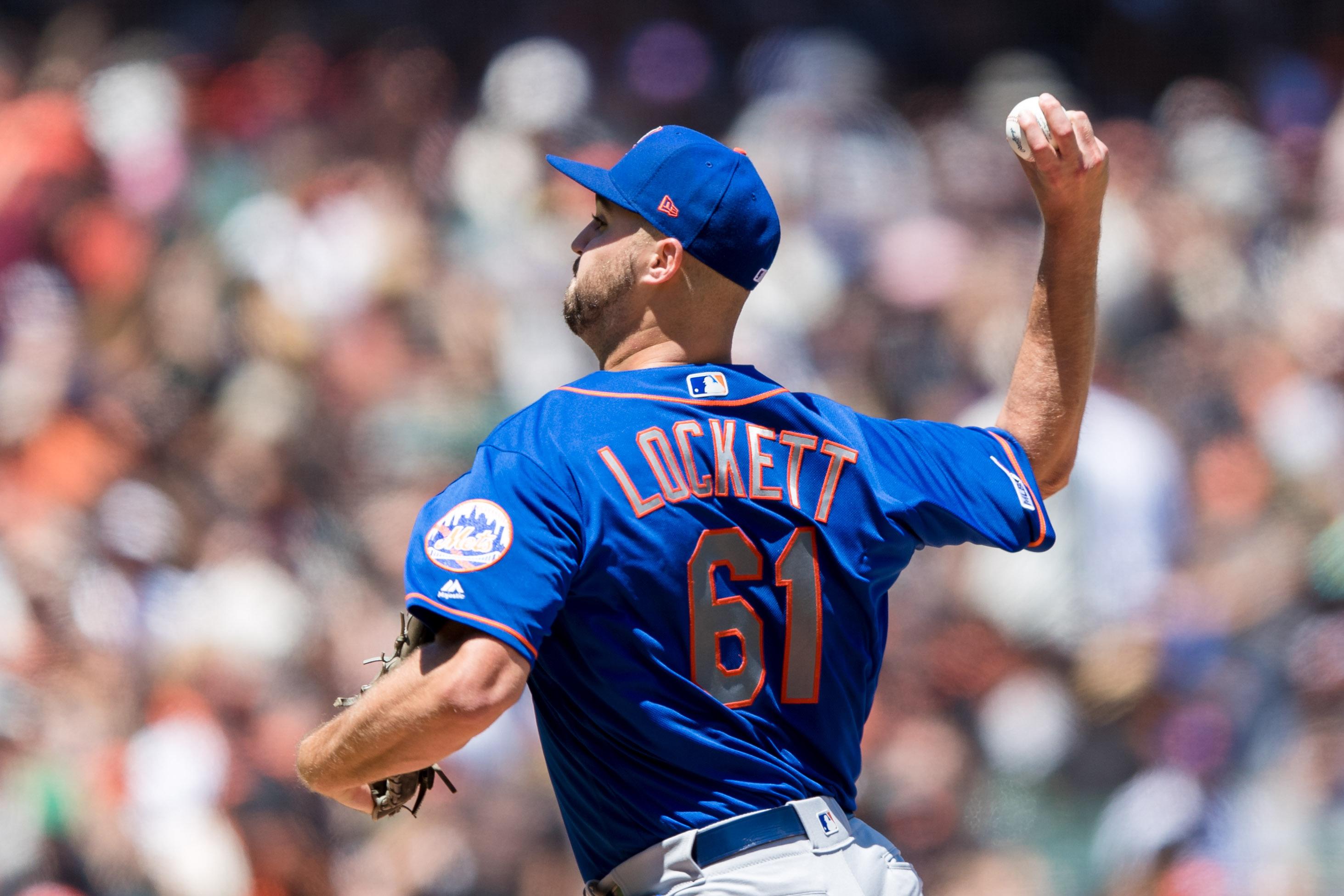 How the Mets celebrated Walker Lockett's first career win