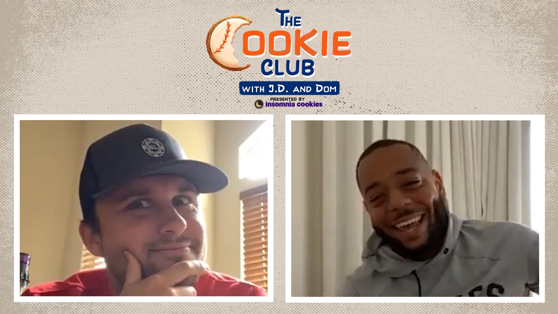 The Cookie Club: Watch Mets' J.D. Davis and Dom Smith name their most competitive teammates