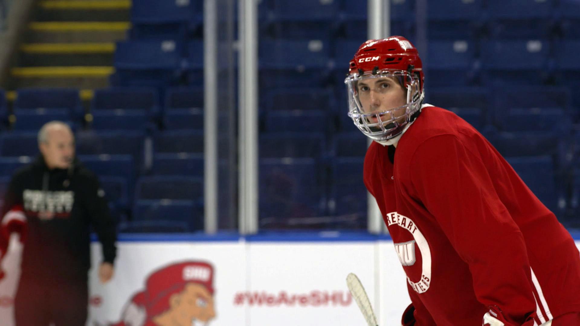 Sacred Heart hockey's Jason Cotton