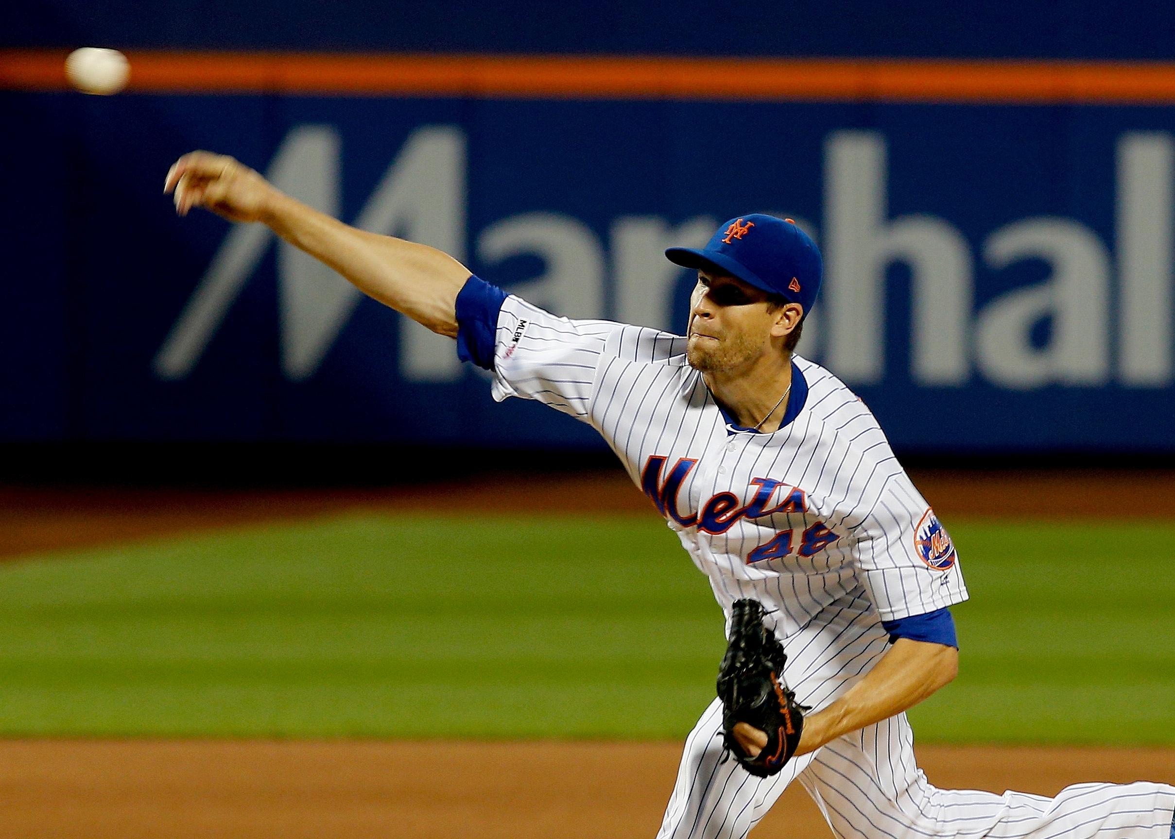 Mickey Callaway explains decision to pull Jacob deGrom after seven