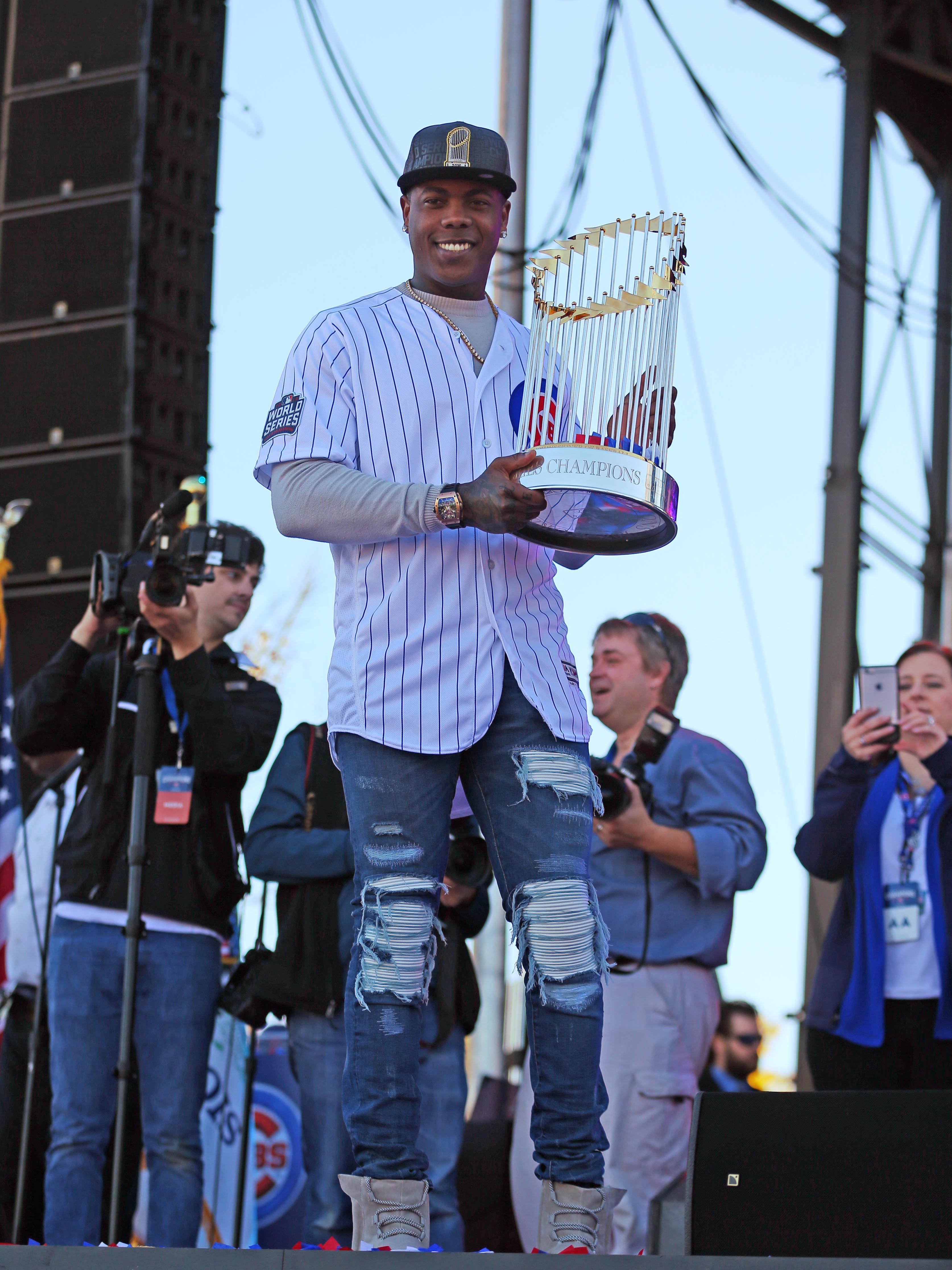 Aroldis Chapman (54) Mandatory Credit: Dennis Wierzbicki-USA TODAY Sports