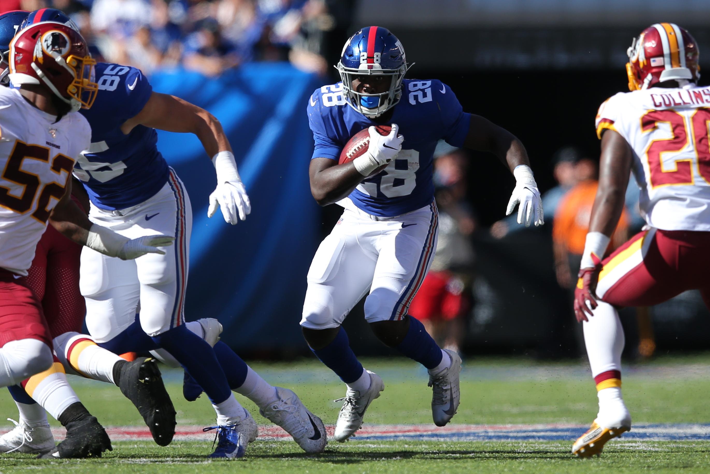 Giants 'confident' in next RBs up after Saquon Barkley, Wayne Gallman