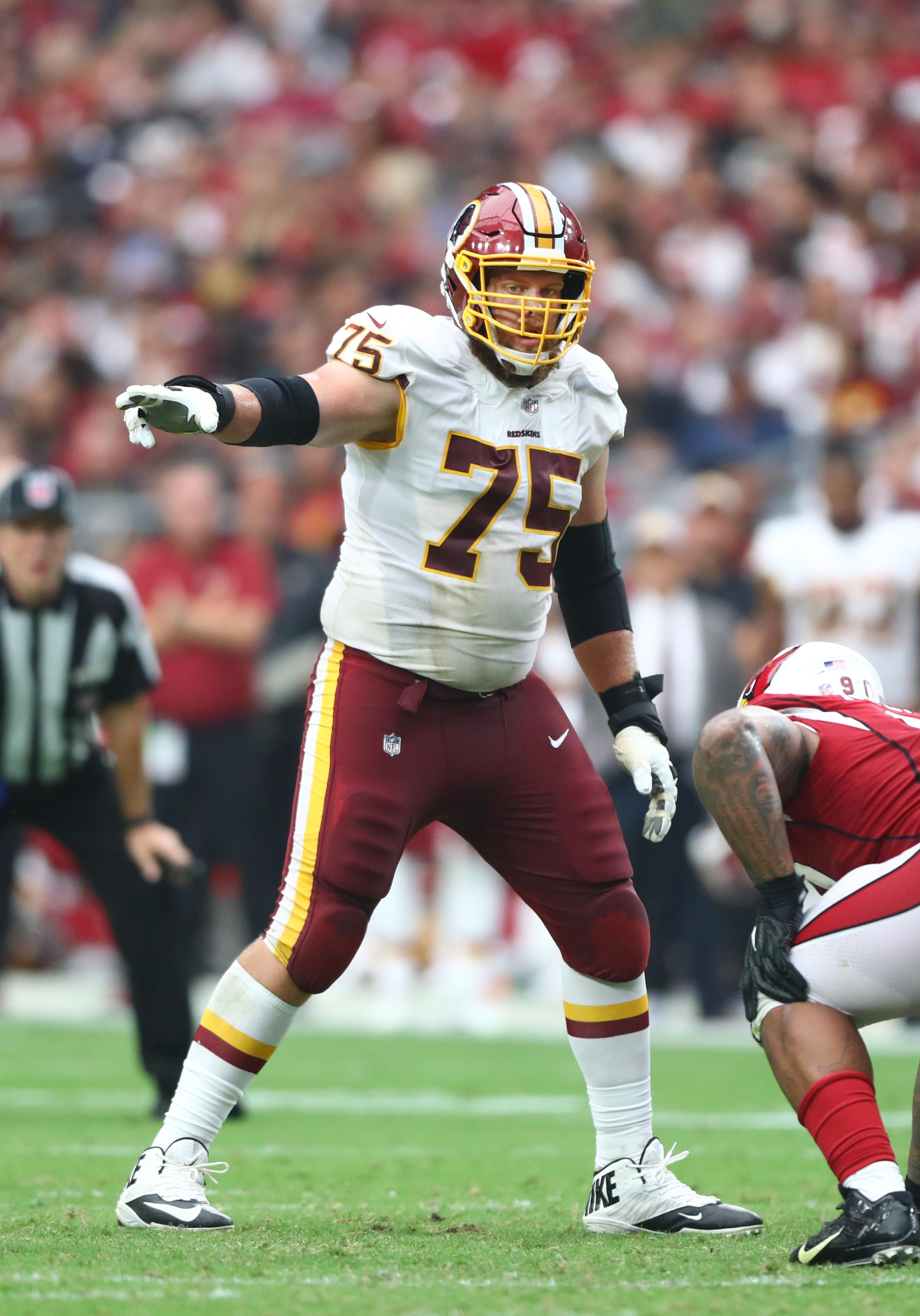 Redskins use franchise tag on guard Brandon Scherff, who would have been high on Jets' wish list