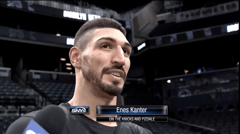 Enes Kanter reflects on time with Knicks after rough ending