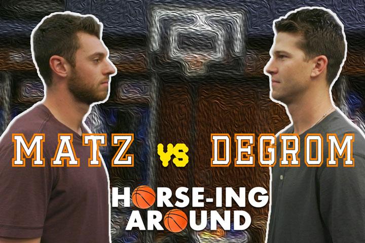 Game On: HORSE-ing Around with Jacob deGrom and Steven Matz