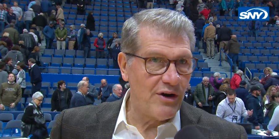 WATCH: Geno Auriemma discusses UConn's third quarter struggles vs. Wichita State