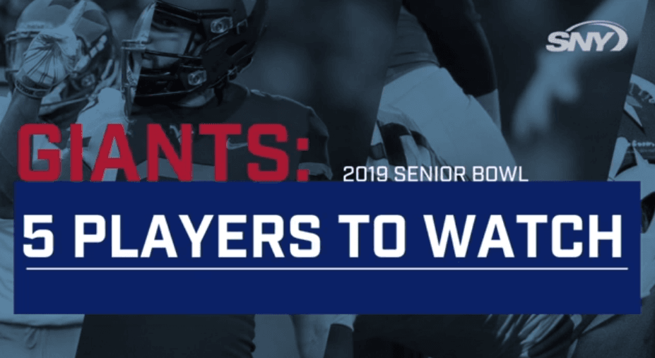 WATCH: 5 players Giants should have eyes on at Senior Bowl