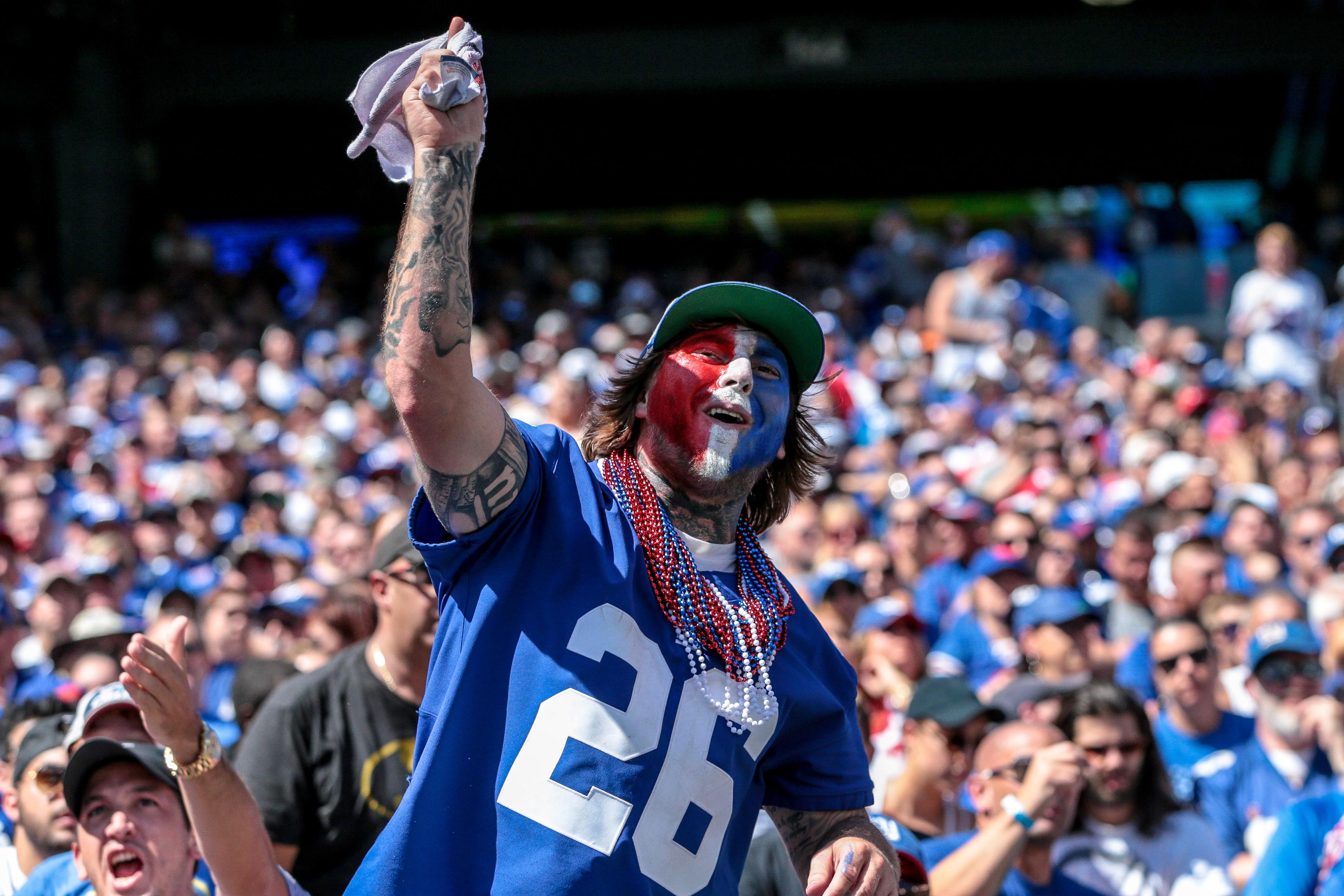 A general view of fans at MetLife Stadium