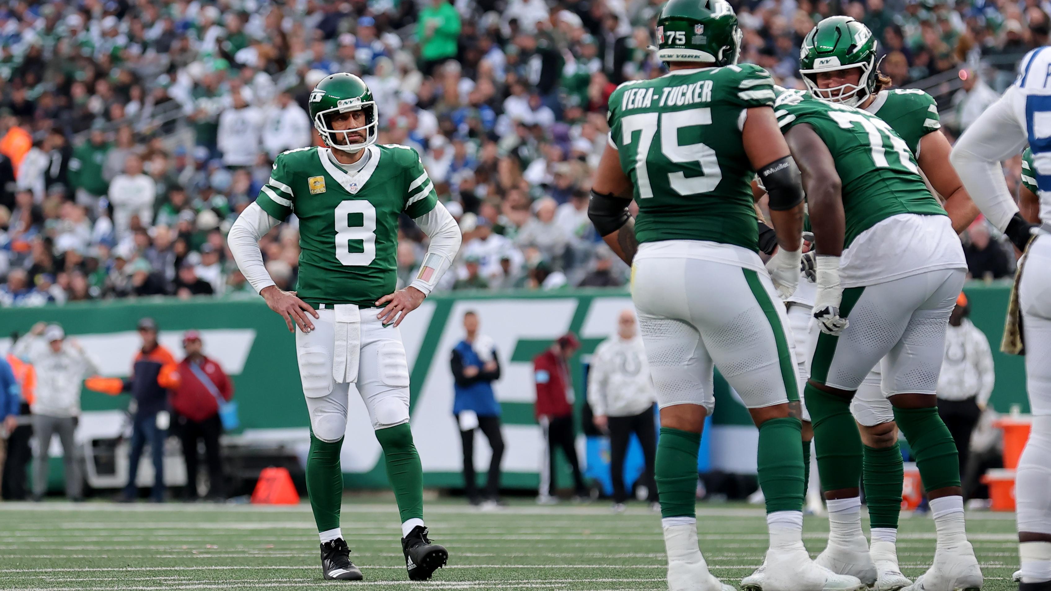 Aaron Rodgers, Jeff Ulbrich discuss Jets’ controversial late-game decisions in loss to Colts