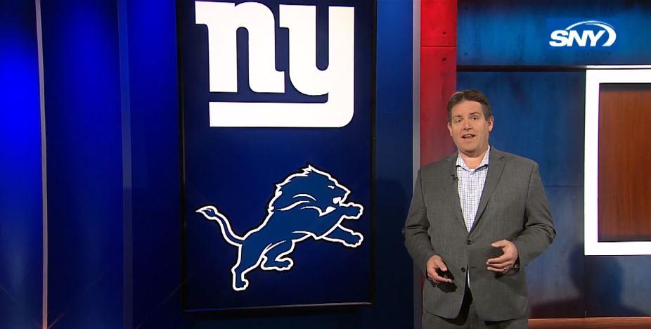 WATCH: Ralph Vacchiano previews Sunday's Giants-Lions game