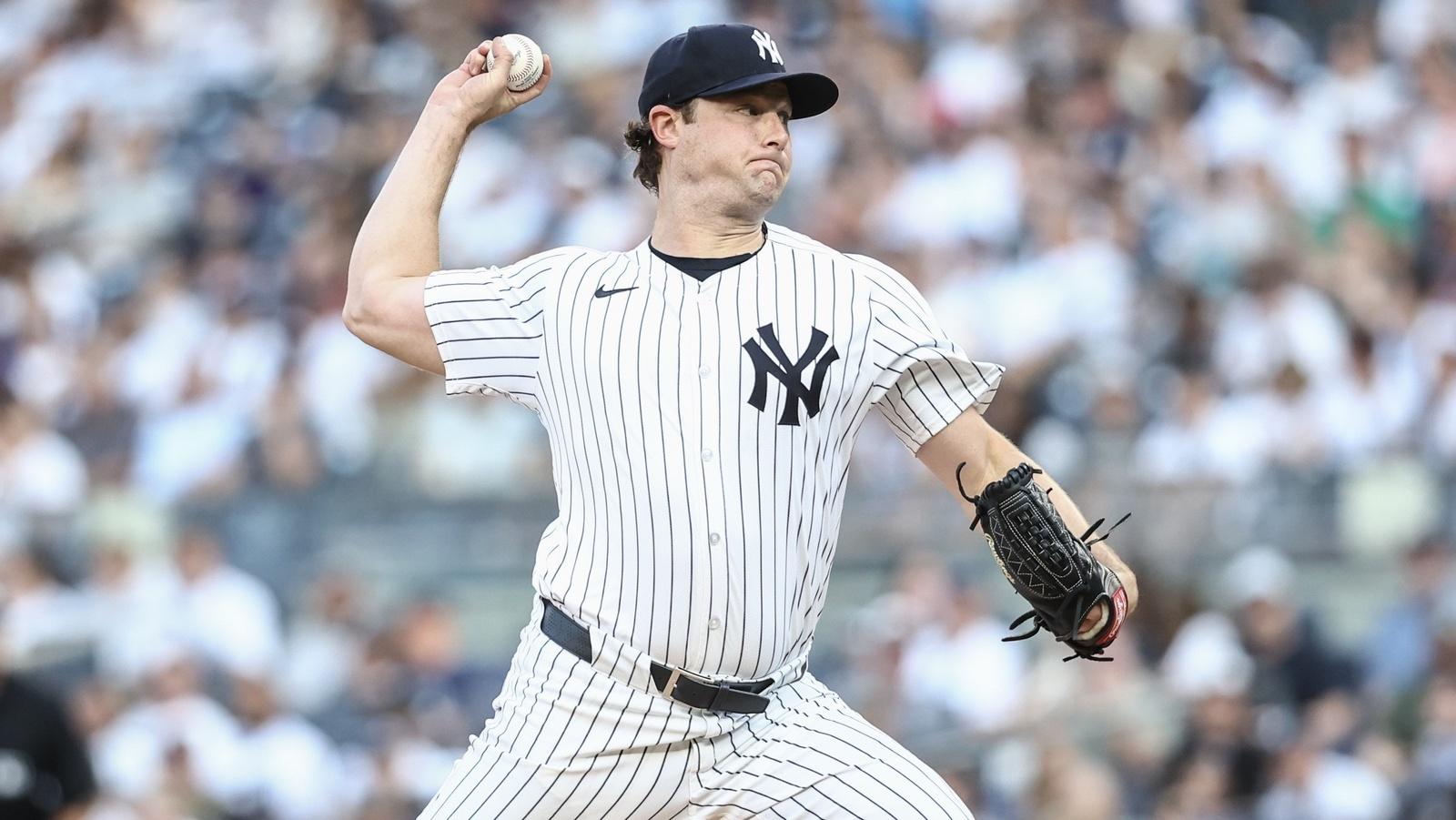Yankees ace Gerrit Cole tosses 62 pitches, strikes out five in season debut