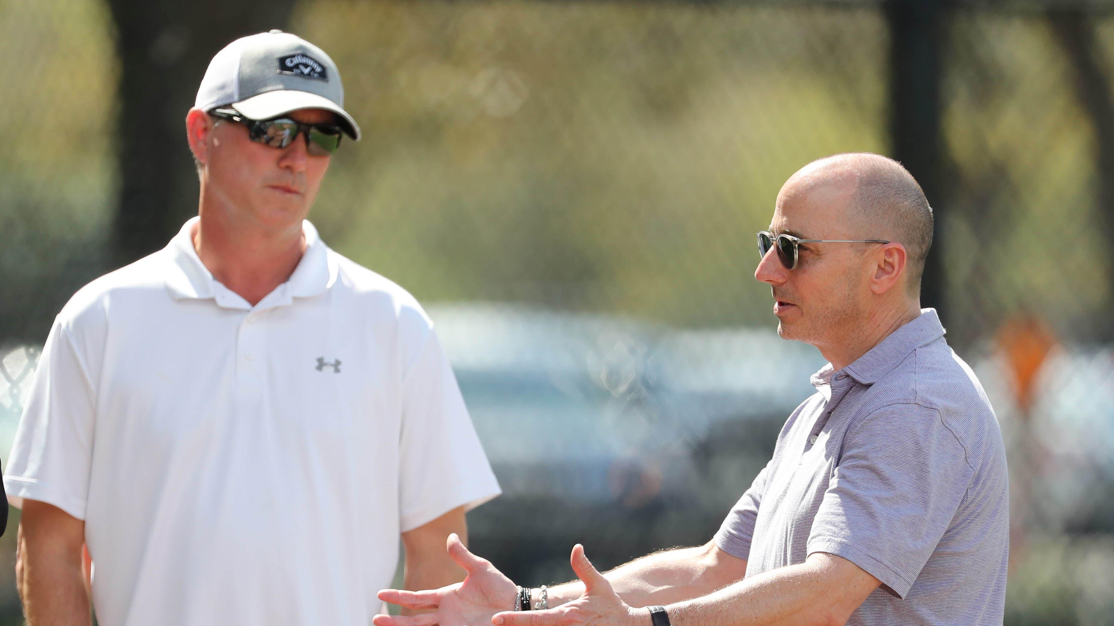 Tim Naehring/Brian Cashman / USA TODAY