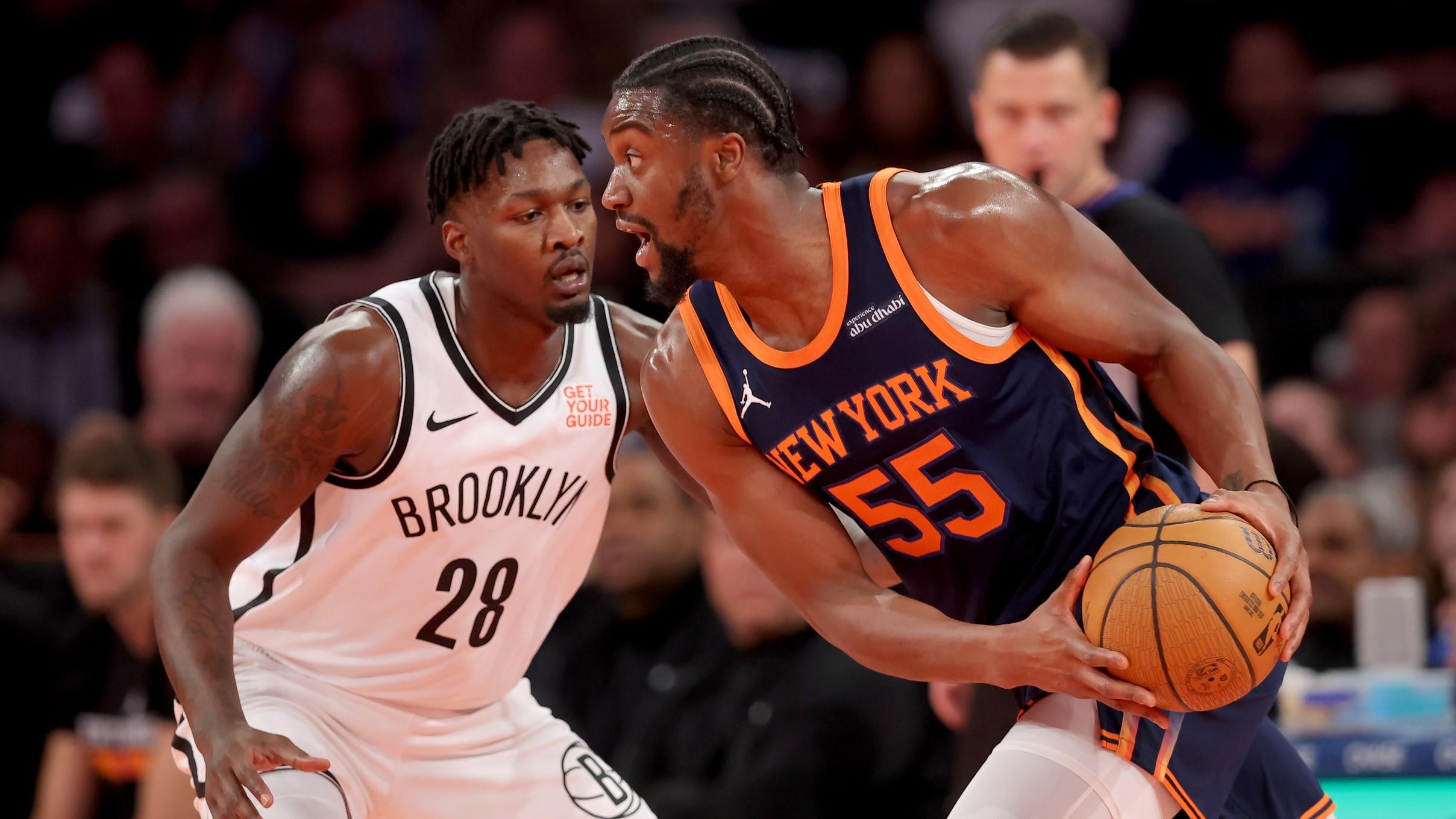 Ariel Hukporti brings 'energy' to shorthanded Knicks in win over Nets