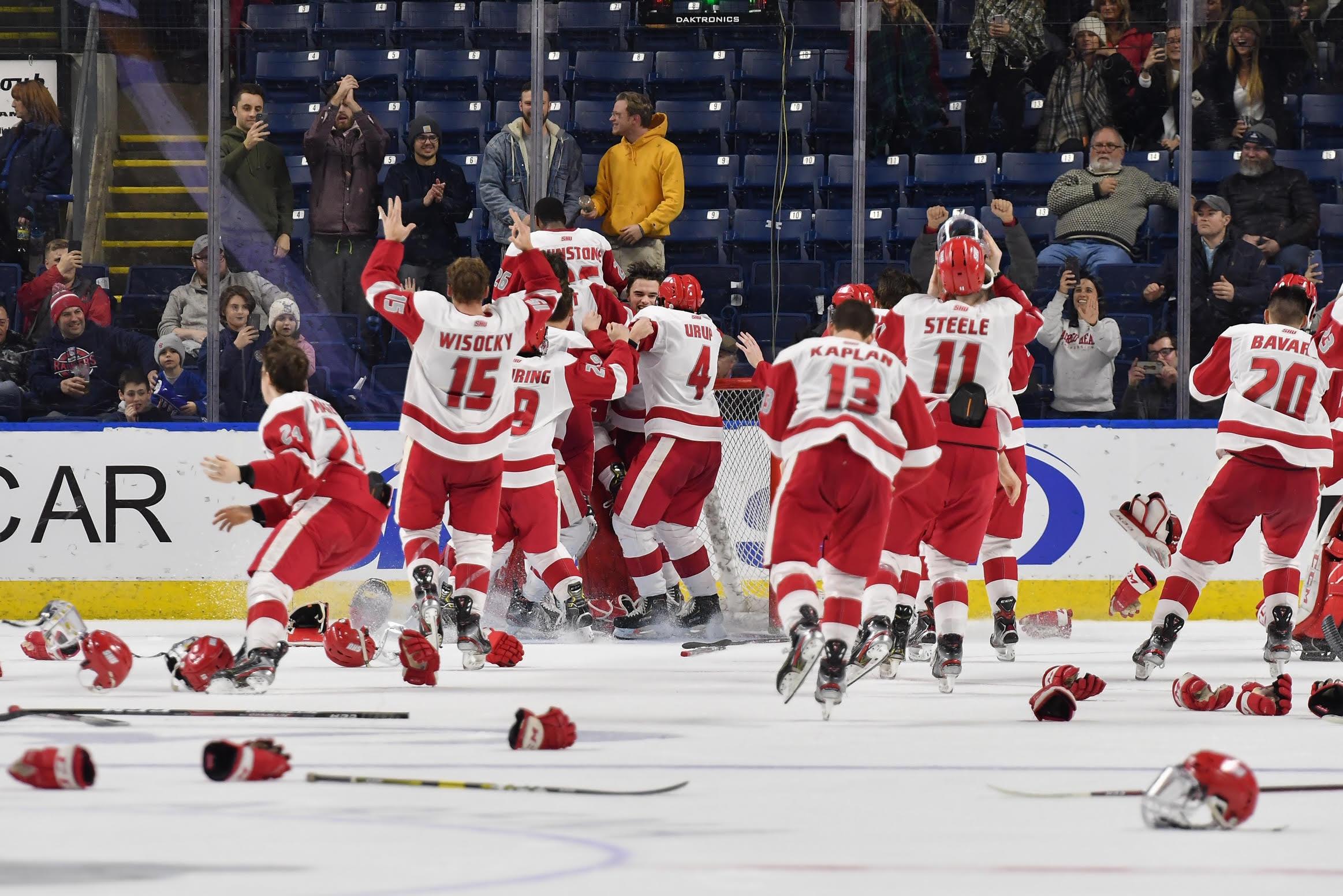 Sacred Heart hopes Connecticut Ice championship win over Quinnipiac propels program