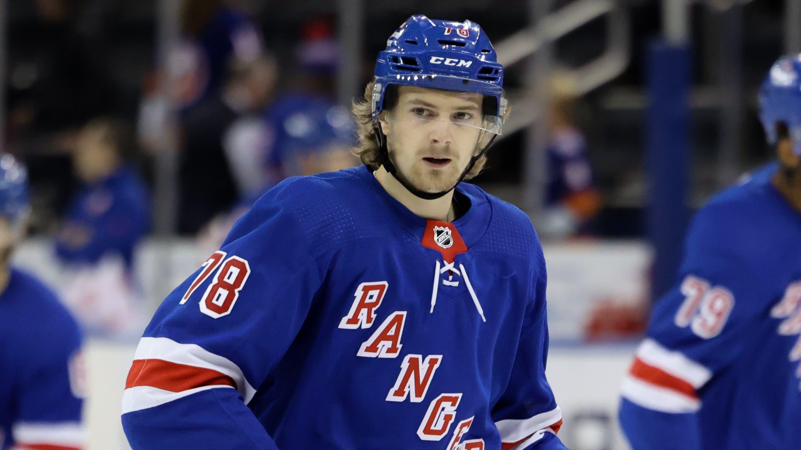 Brennan Othmann scores first preseason goal in Rangers’ 5-2 win over Bruins