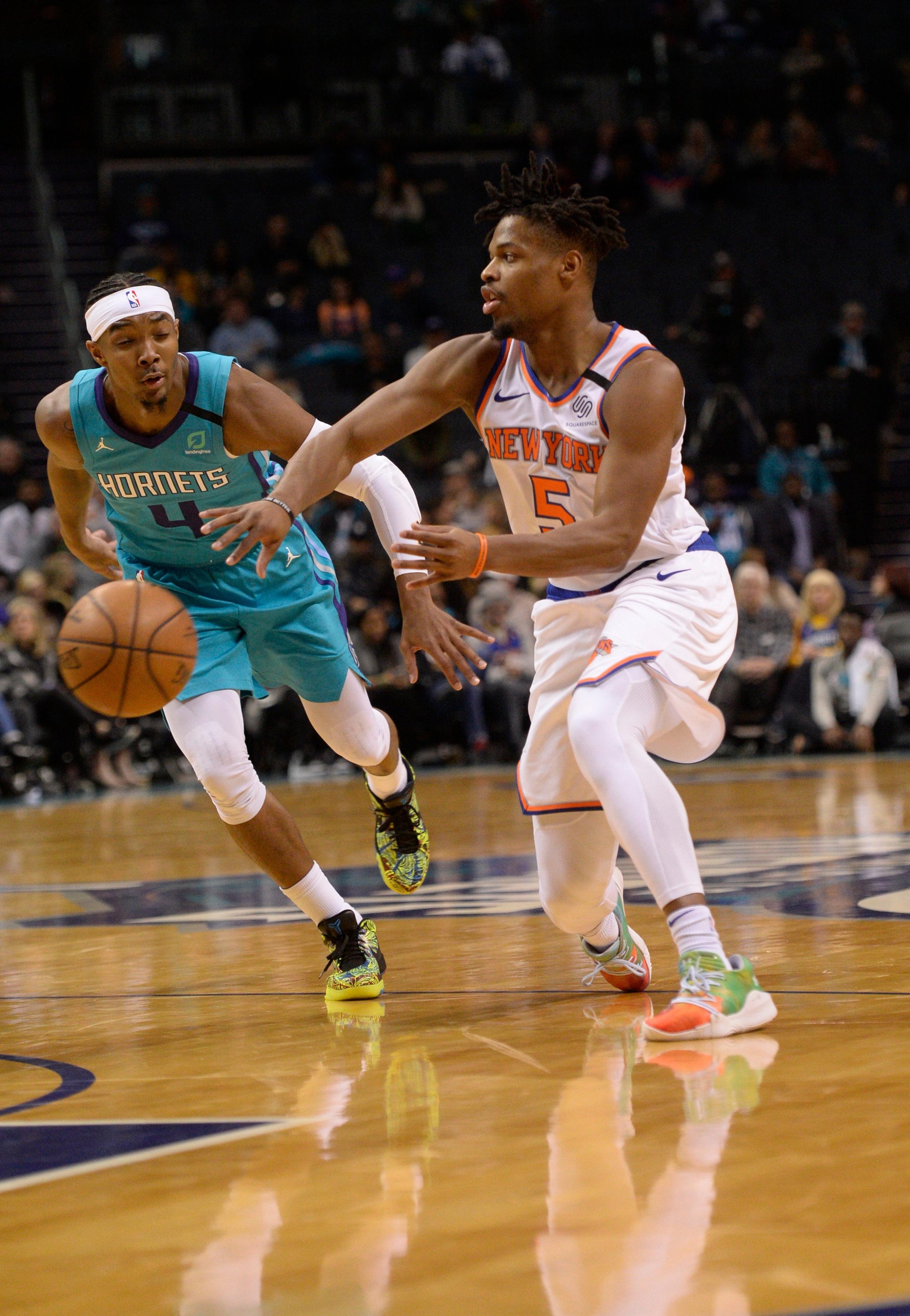 Mike Miller explains Knicks' point guard rotation from Tuesday's loss to Hornets