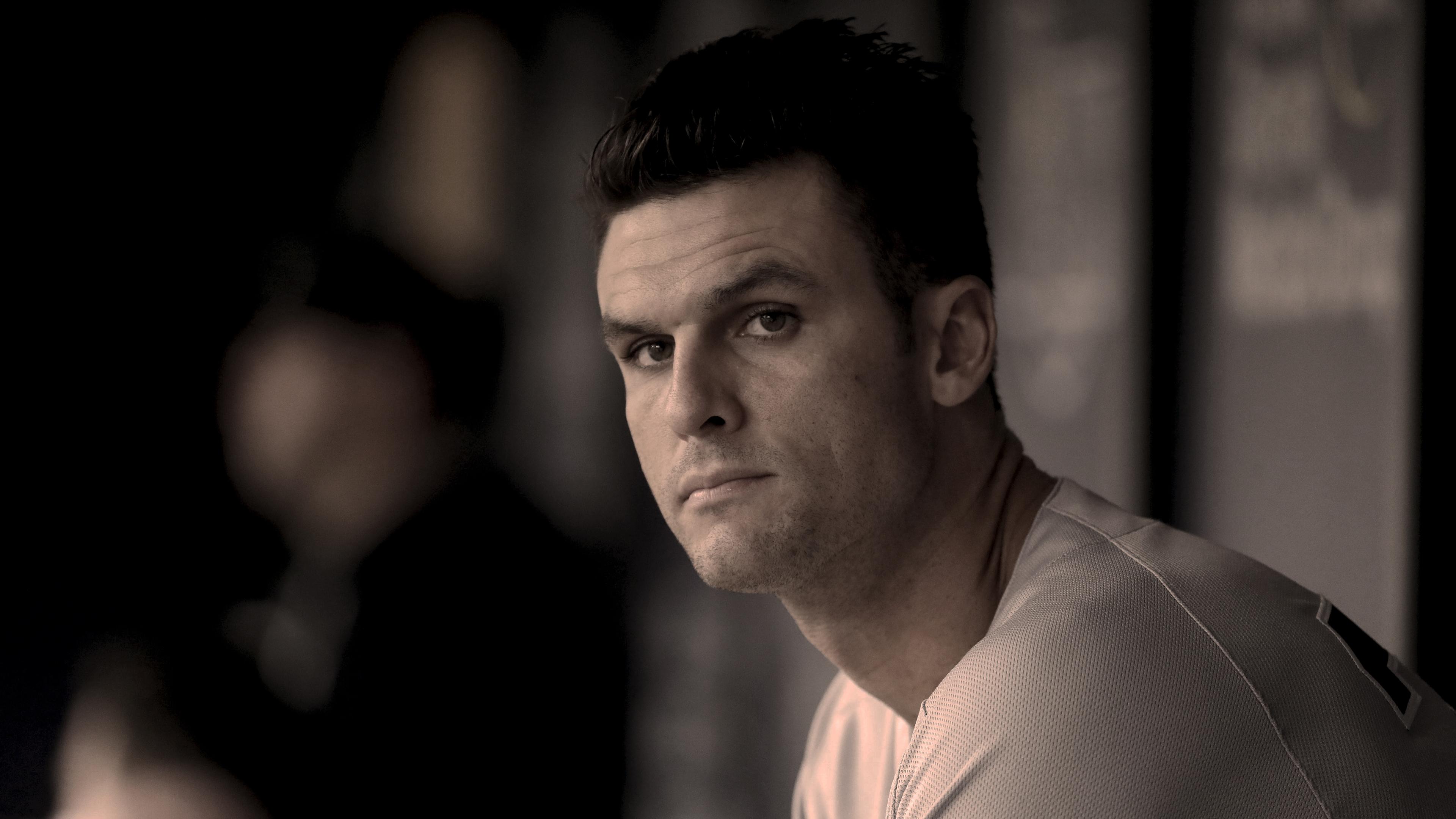 Jun 23, 2018; St. Petersburg, FL, USA; New York Yankees first baseman Greg Bird (33) looks on from the dugout at Tropicana Field. Mandatory Credit: Kim Klement-USA TODAY Sports