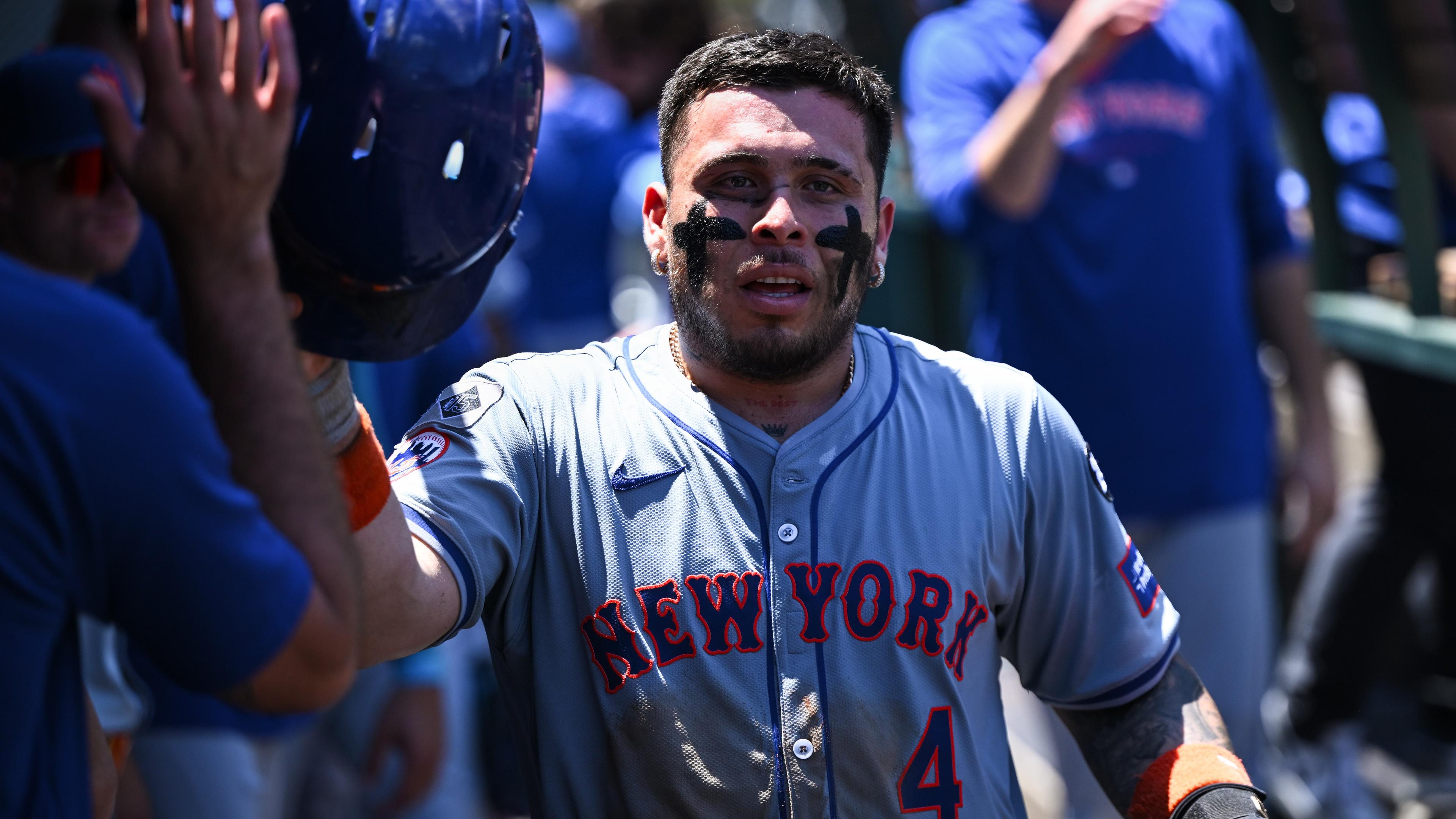 Mets’ Francisco Alvarez available off bench after leaving Friday’s game with back spasms