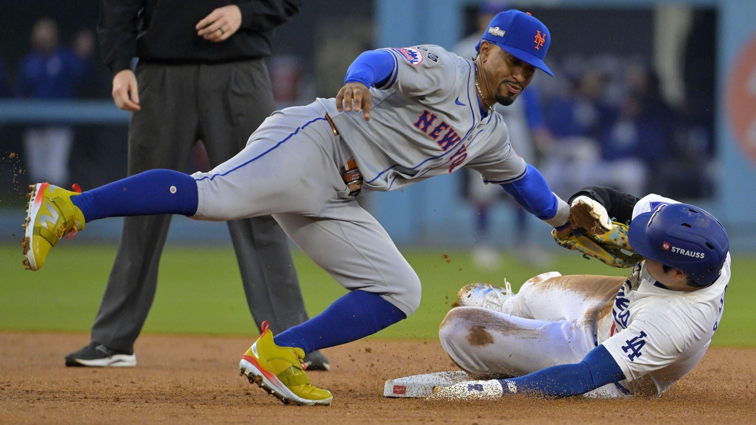 Shohei Ohtani compliments Mets' Francisco Lindor ahead of NLCS Game 3: 'He's leading the club'