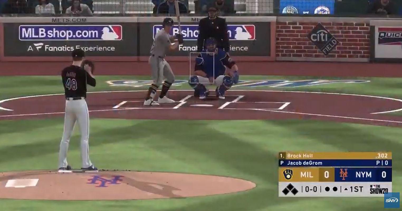 WATCH: Mets vs. Brewers on MLB The Show 20