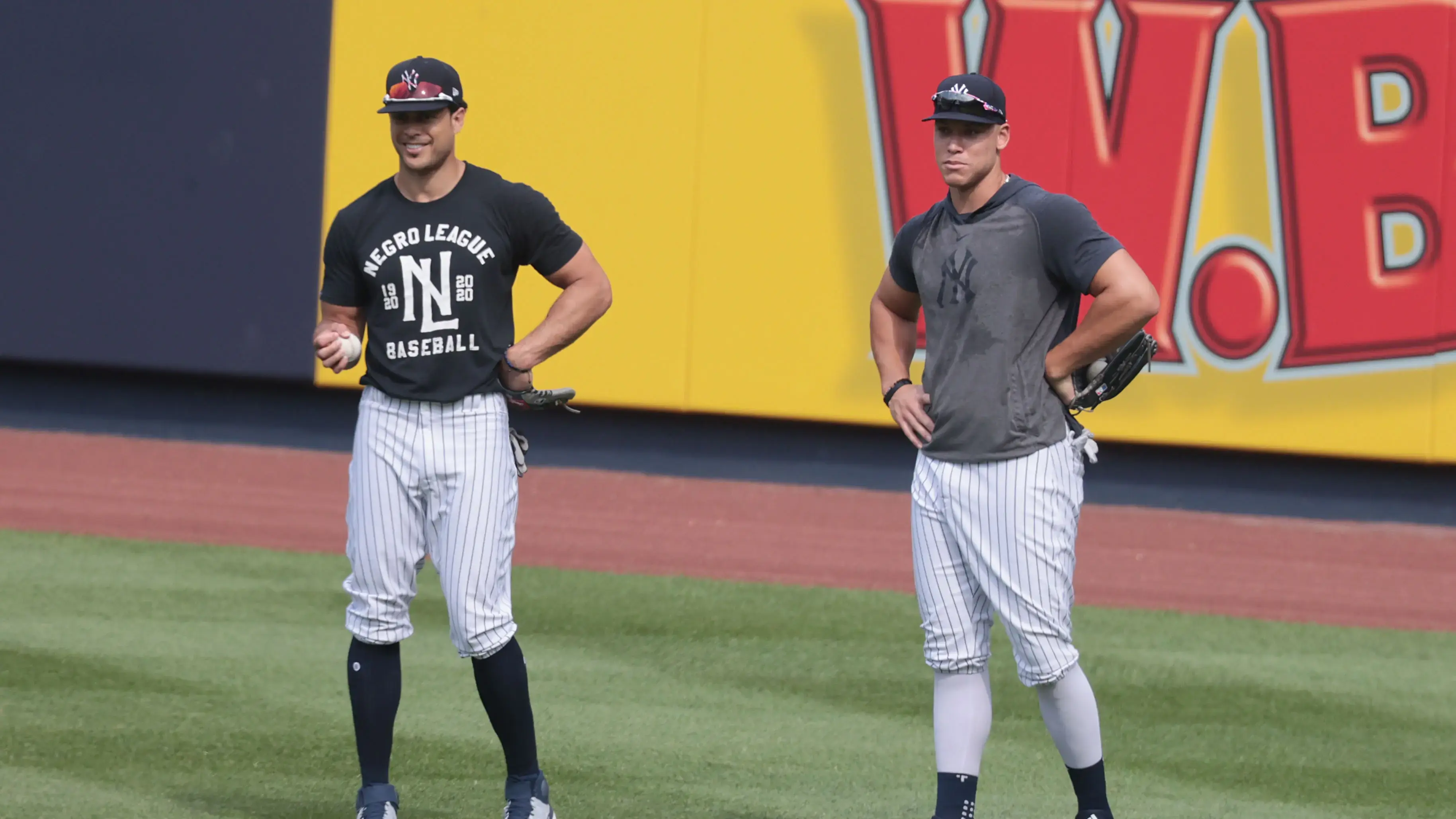 Giancarlo Stanton and Aaron Judge / USA TODAY