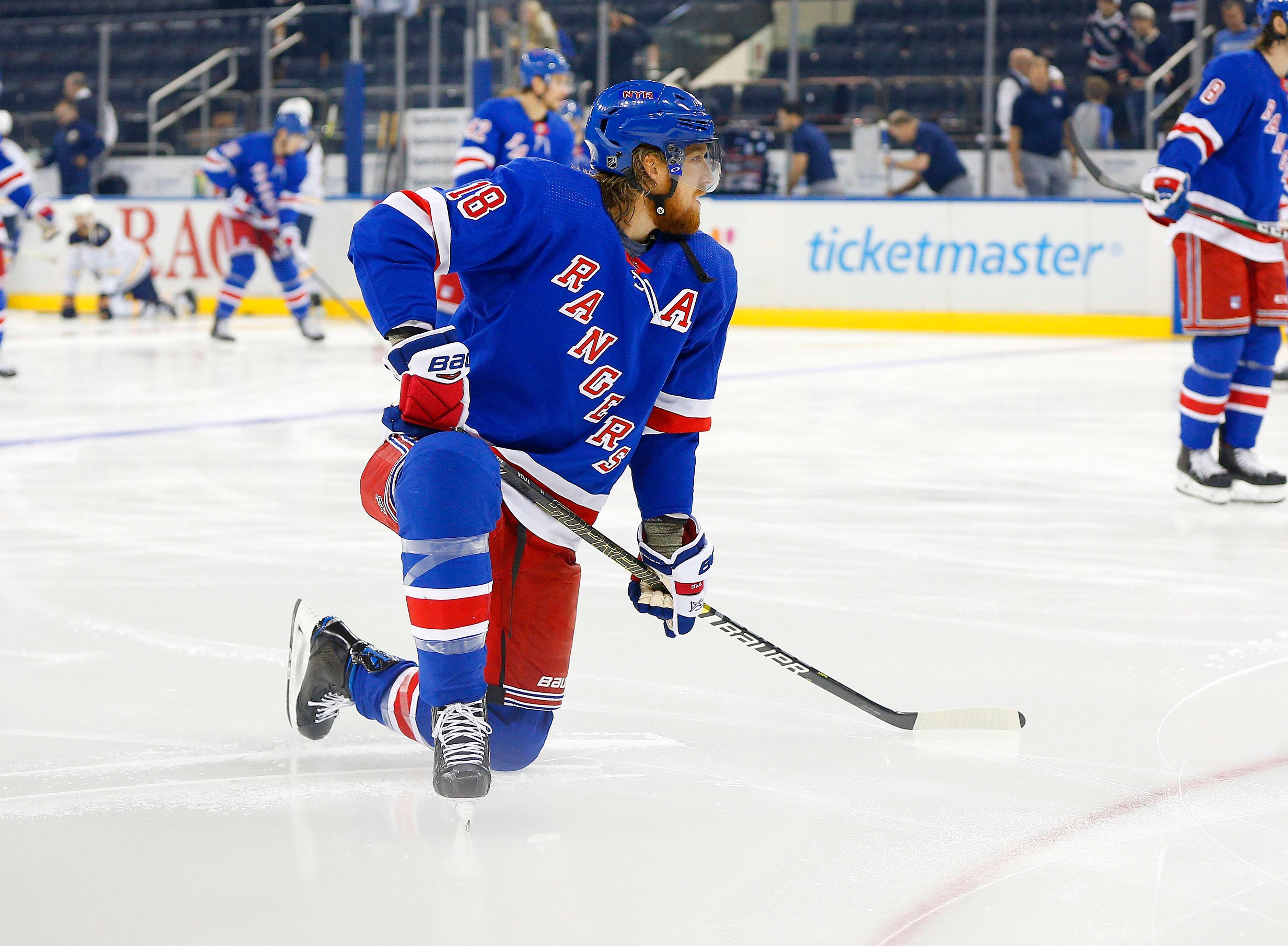 Marc Staal 'frustrated' by first benching in Rangers career