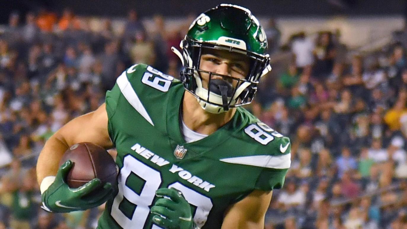 Jets' Robert Saleh has high hopes for TE Jeremy Ruckert and his fourth year as head coach
