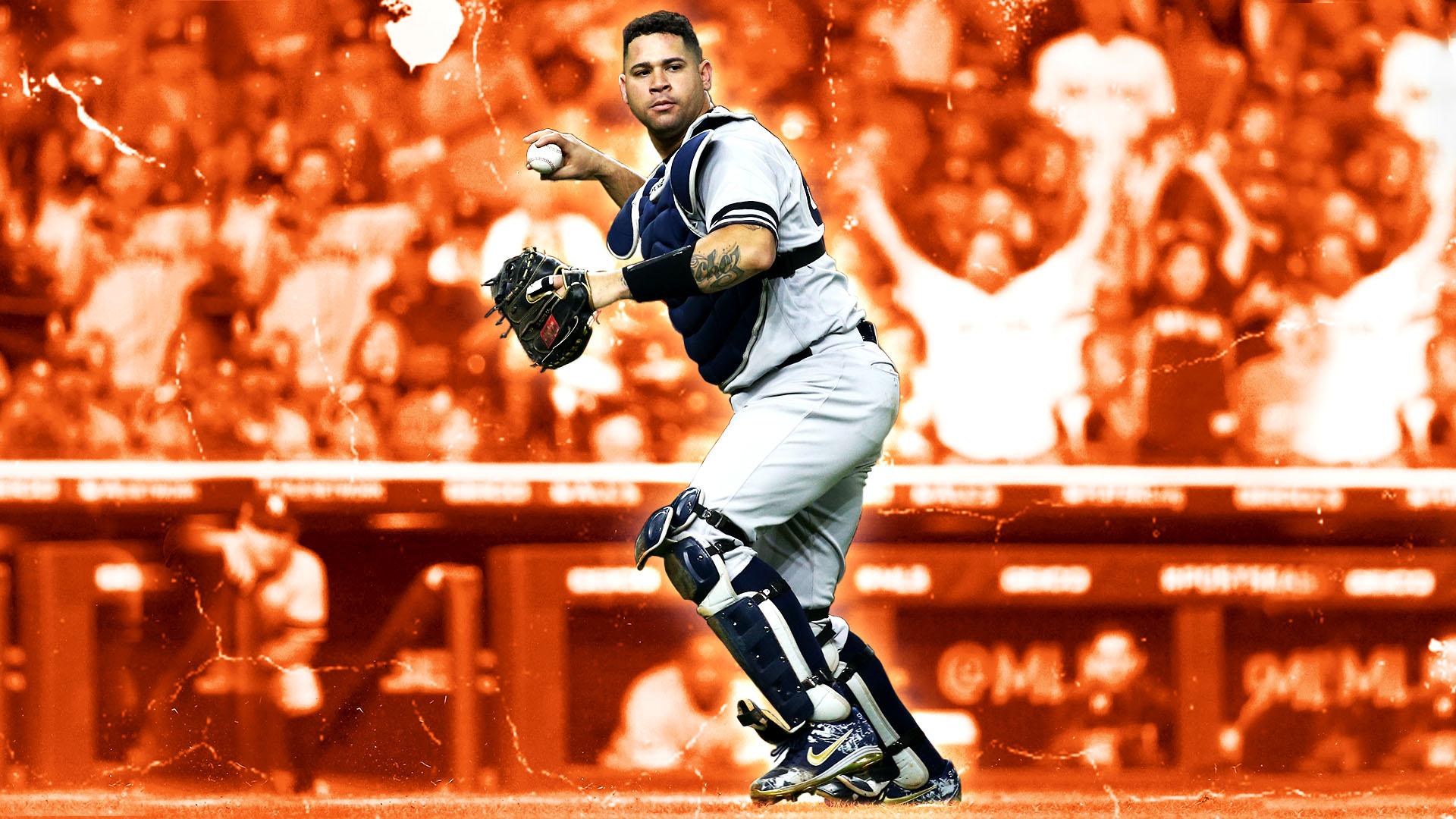 Yankees catcher Gary Sanchez