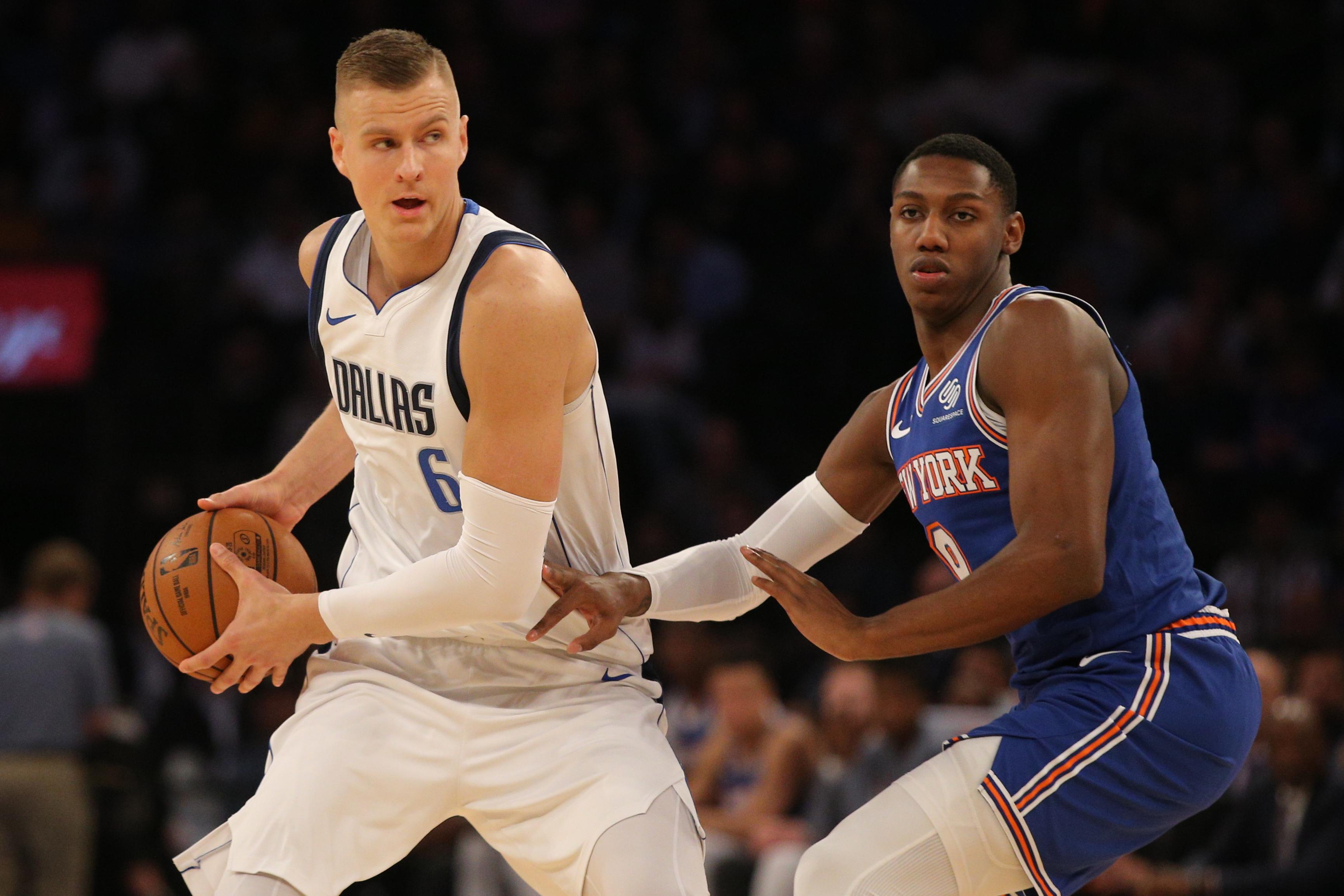 Kristaps Porzingis on boos, chants from Knicks fans: 'I heard it, of course'