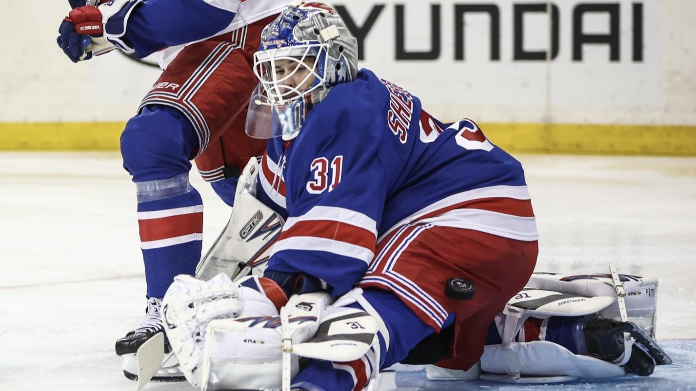 Igor Shesterkin stops 40 shots as Rangers hold on for 2-1 win over Senators