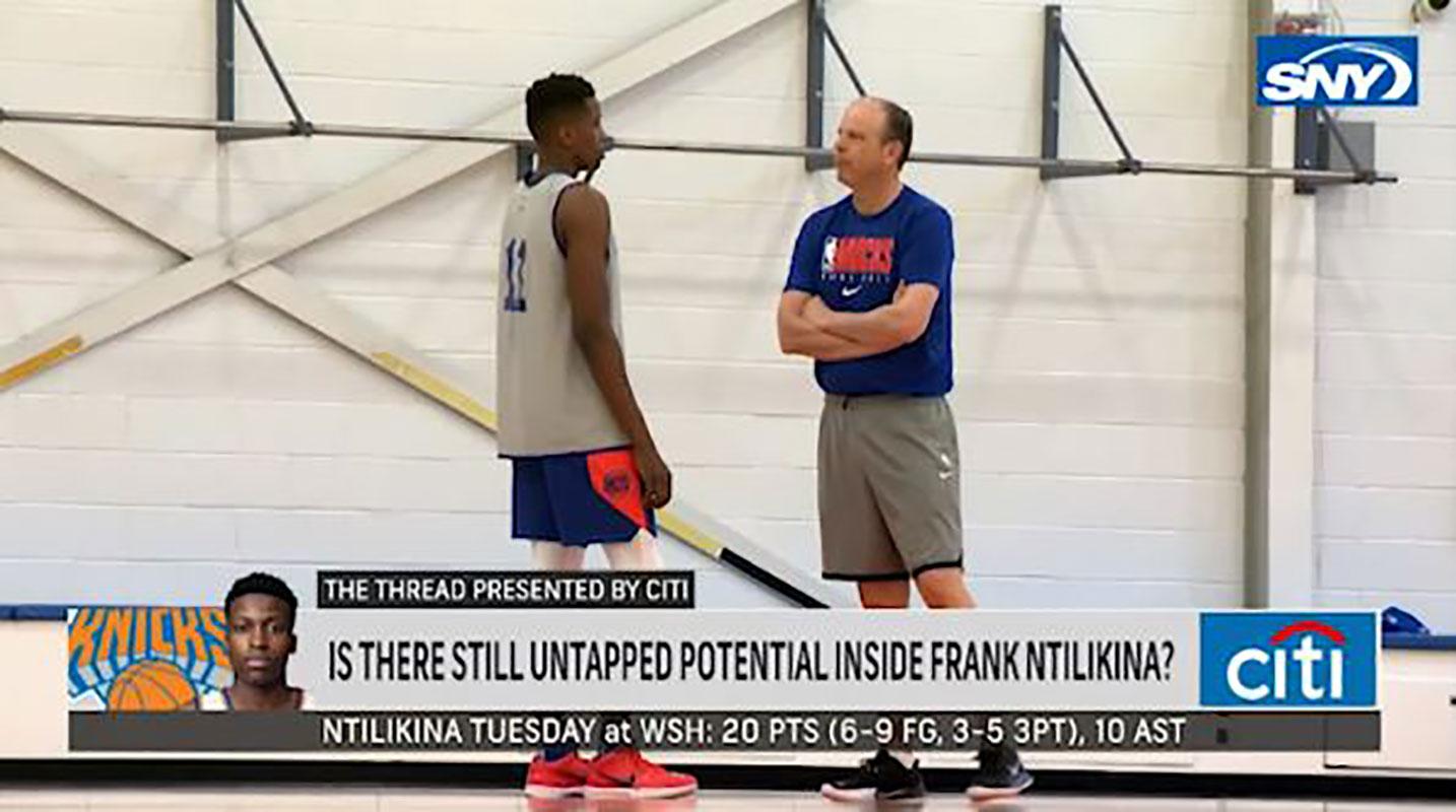 WATCH: Is Knicks' Frank Ntilikina on the verge of a big jump in performance?