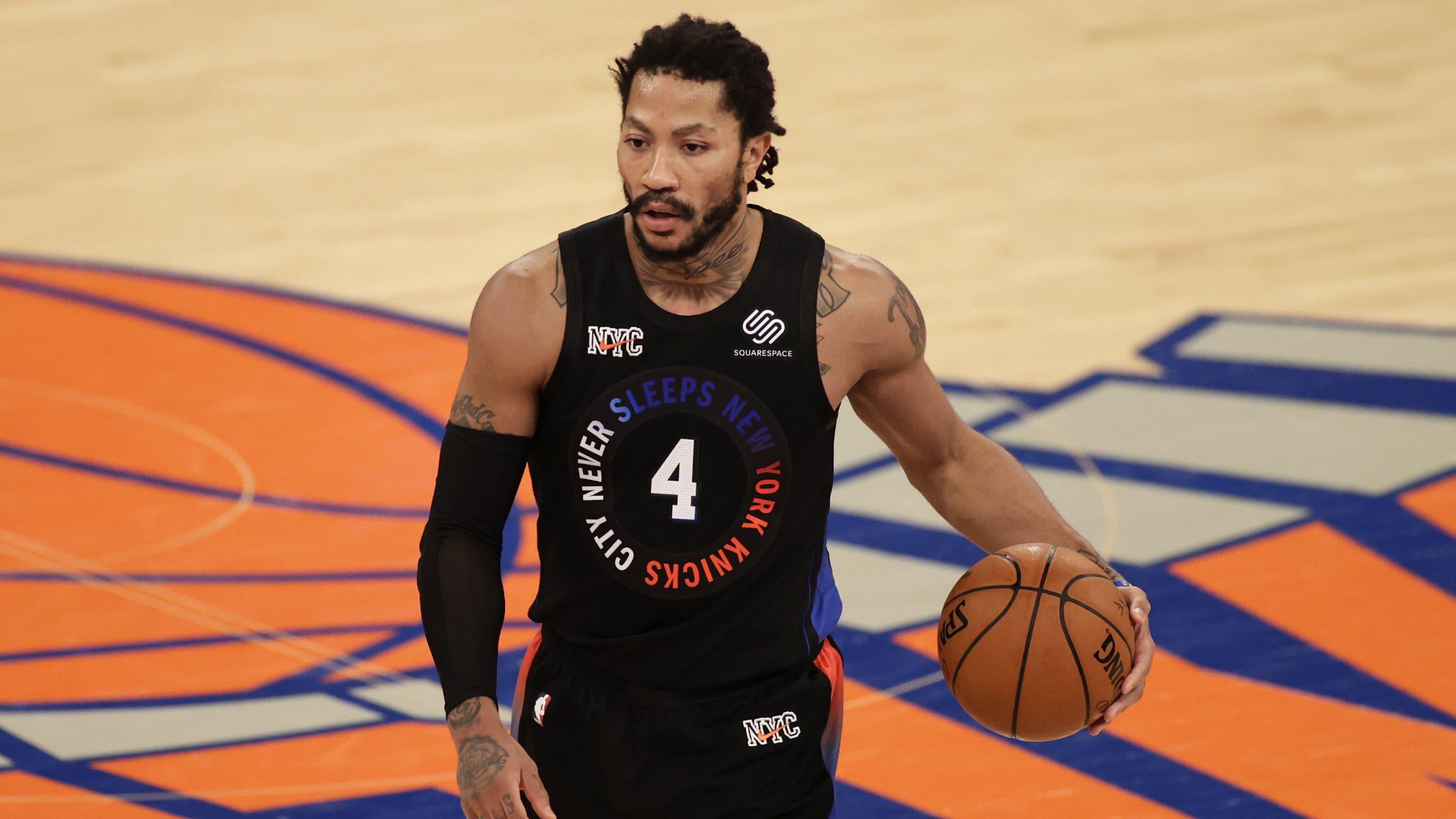 Derrick Rose, who spent parts of four seasons with Knicks, announces retirement from NBA