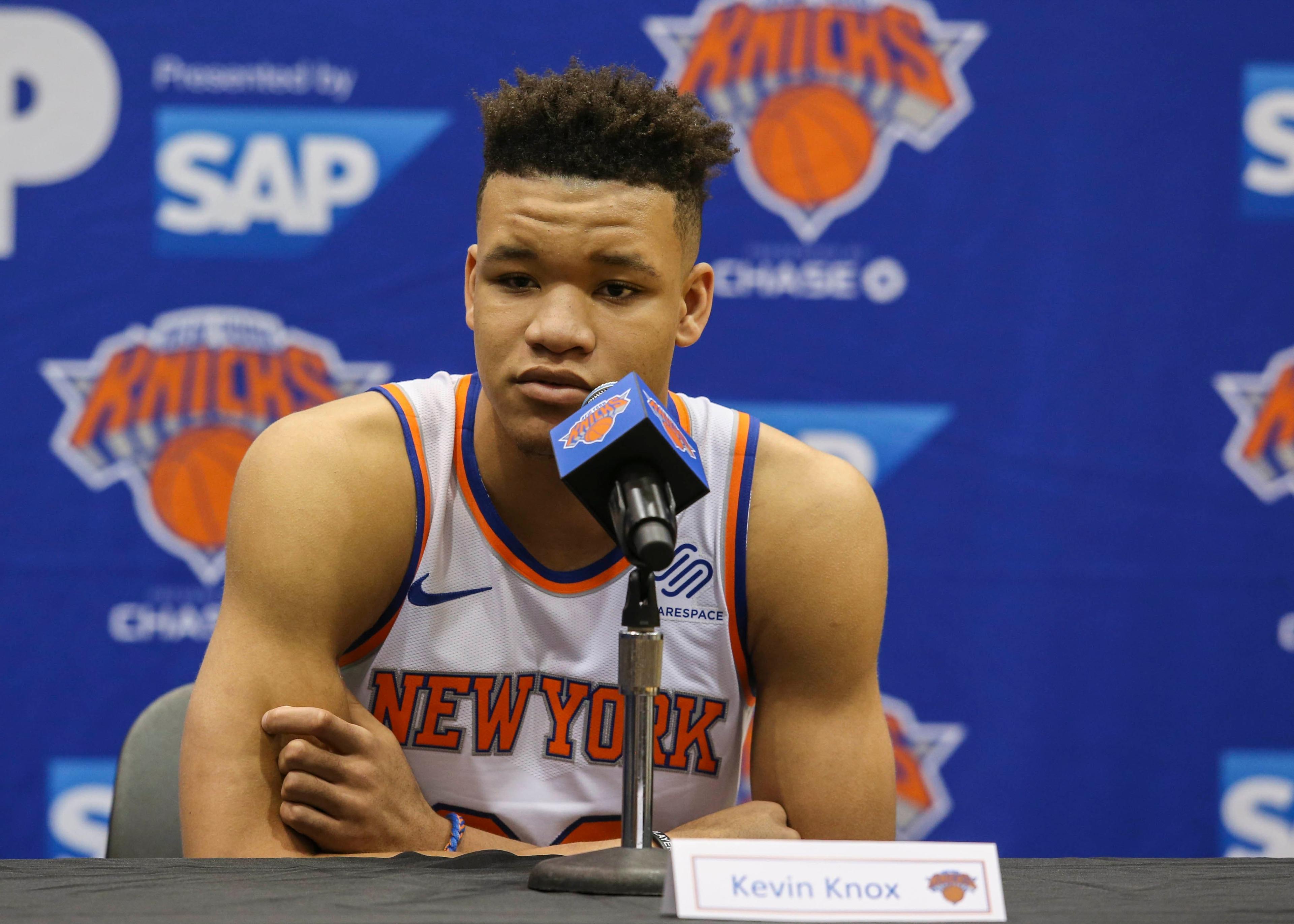 Kevin Knox (20) Mandatory Credit: Wendell Cruz-USA TODAY Sports / Wendell Cruz