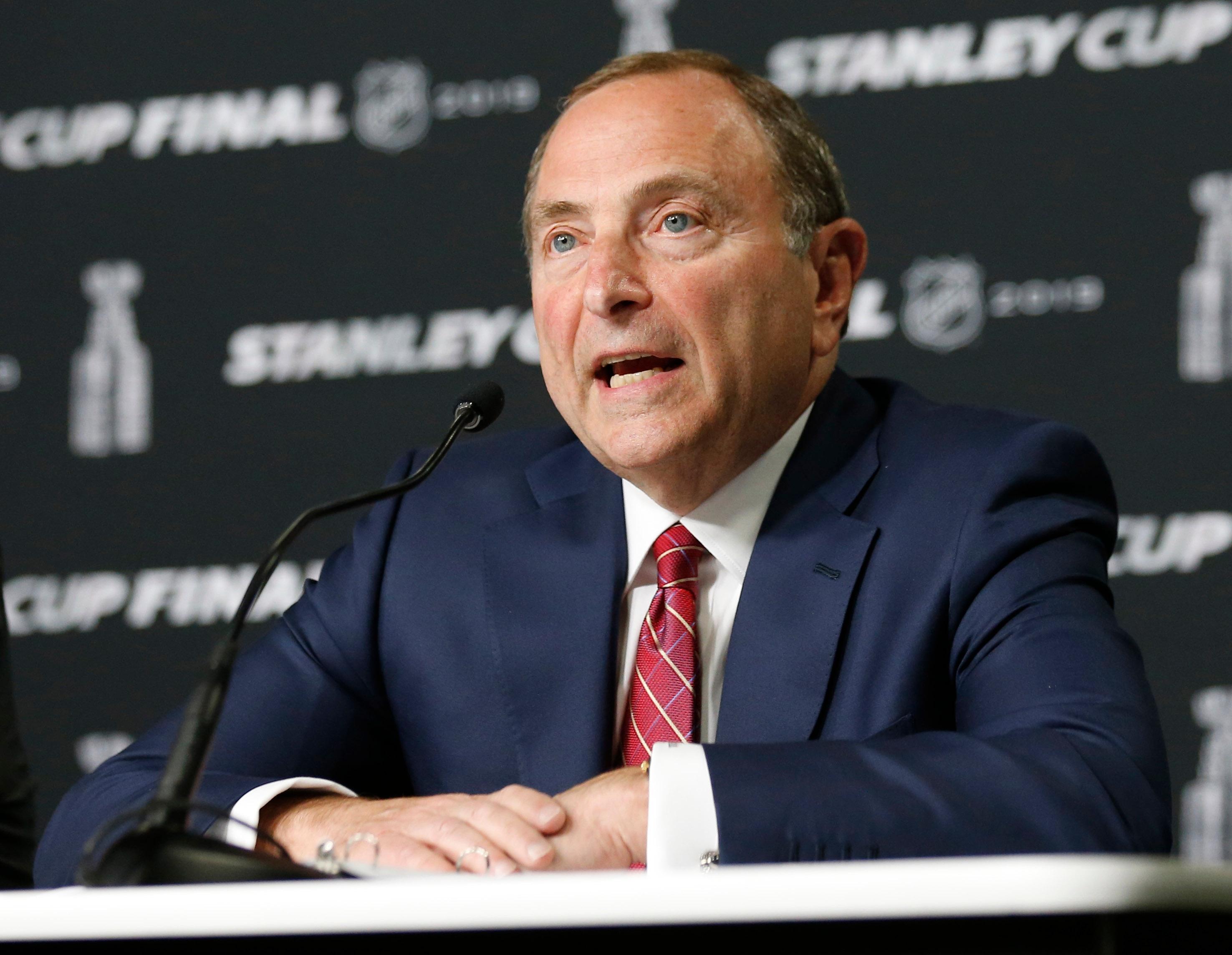 NHL Commissioner Gary Bettman