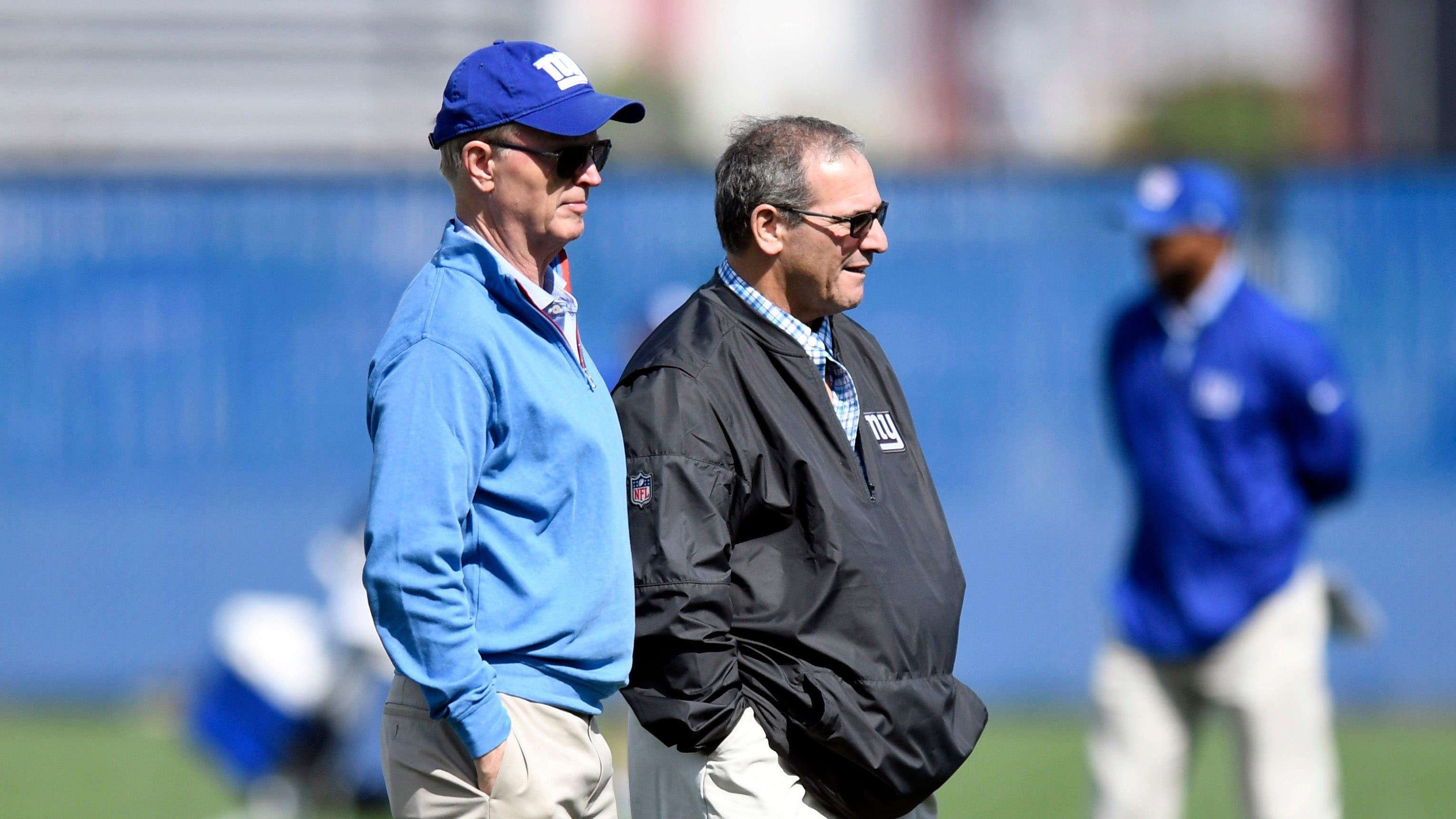 John Mara and Dave Gettleman / USA TODAY