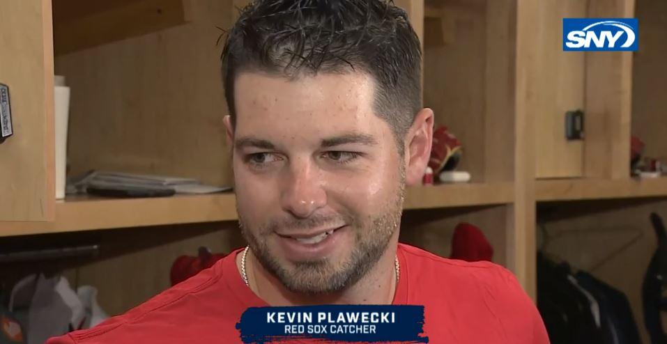 WATCH: Former Met Kevin Plawecki discusses new start with Red Sox