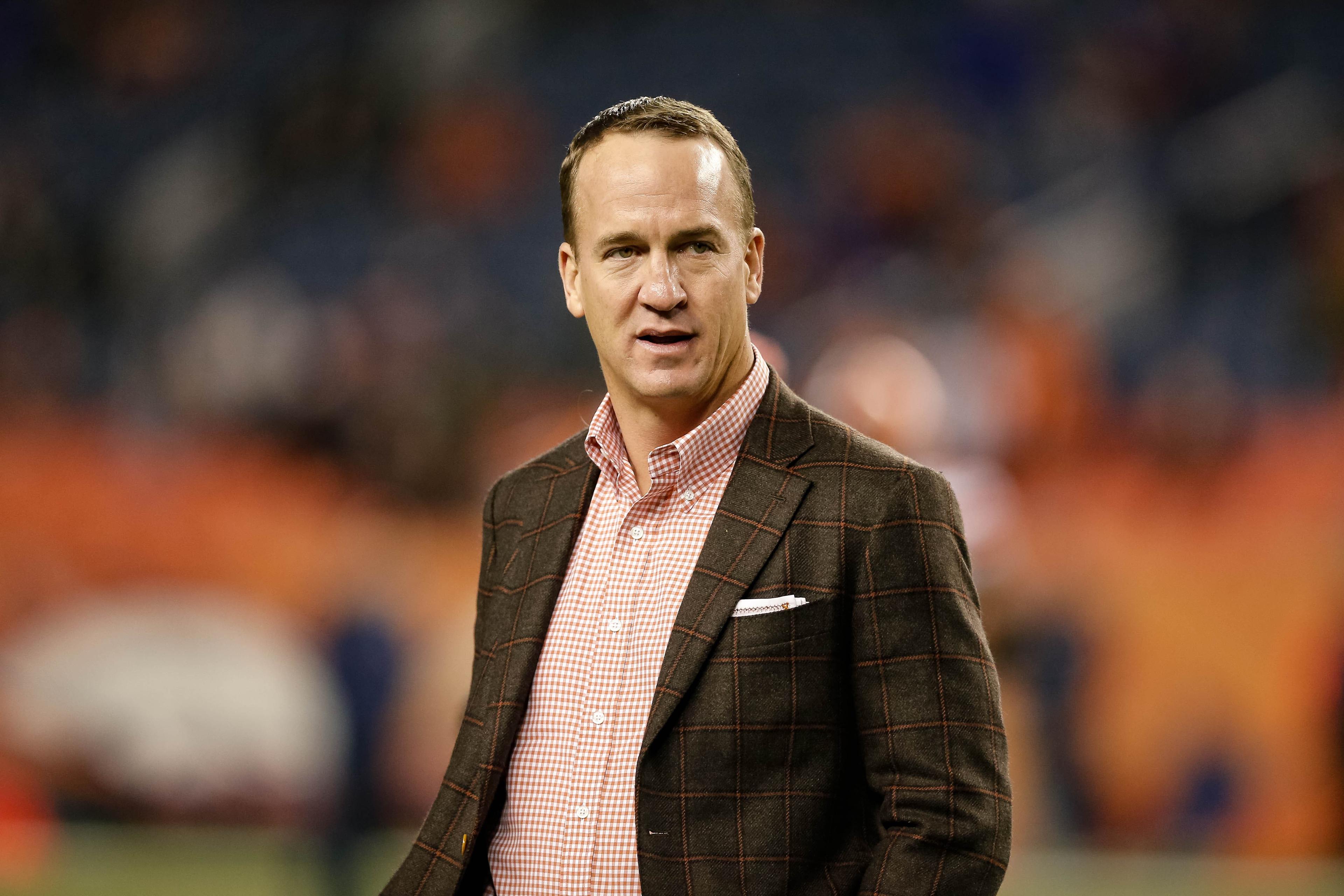 Dec 15, 2018; Denver, CO, USA; Former Denver Broncos player Peyton Manning before the game against the Cleveland Browns at Broncos Stadium at Mile High. Mandatory Credit: Isaiah J. Downing-USA TODAY Sports / Isaiah J. Downing