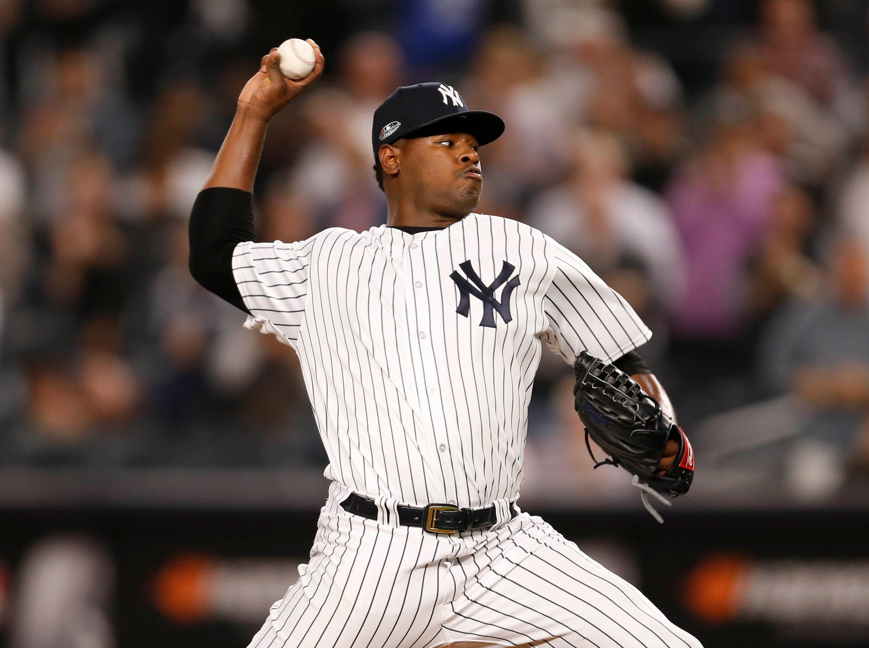 Yankees starting pitcher Luis Severino