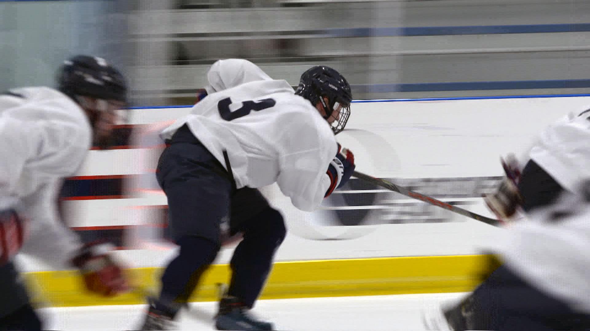 UConn hockey's Adam Karashik