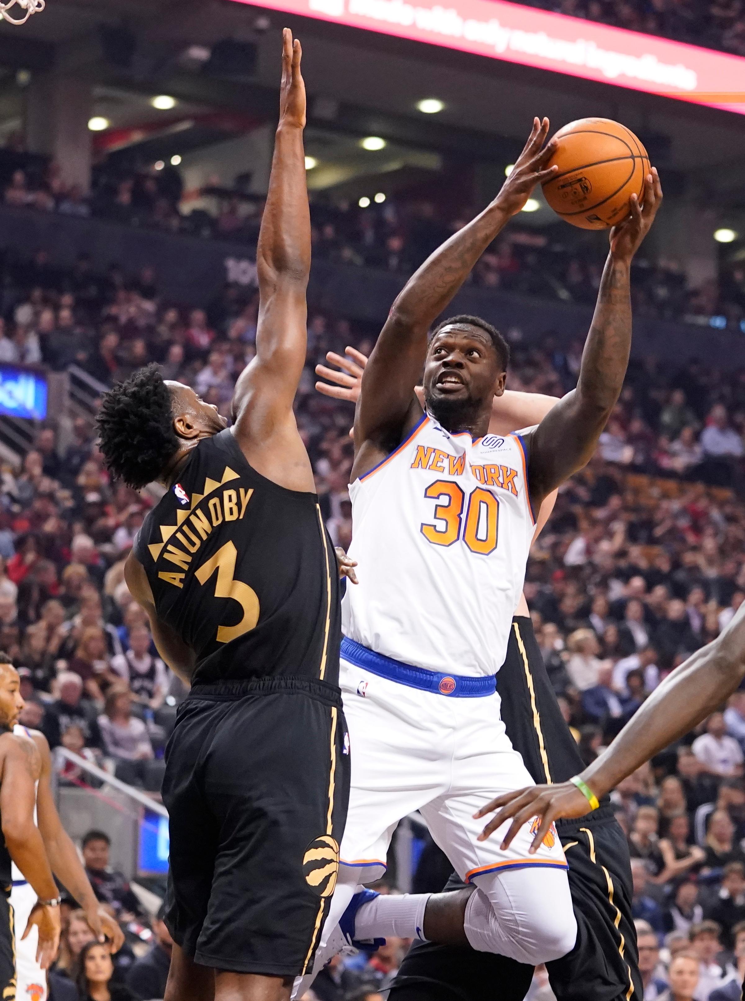 Knicks Takeaways from Wednesday's 126-98 loss to the Raptors, including a dreadful shooting performance